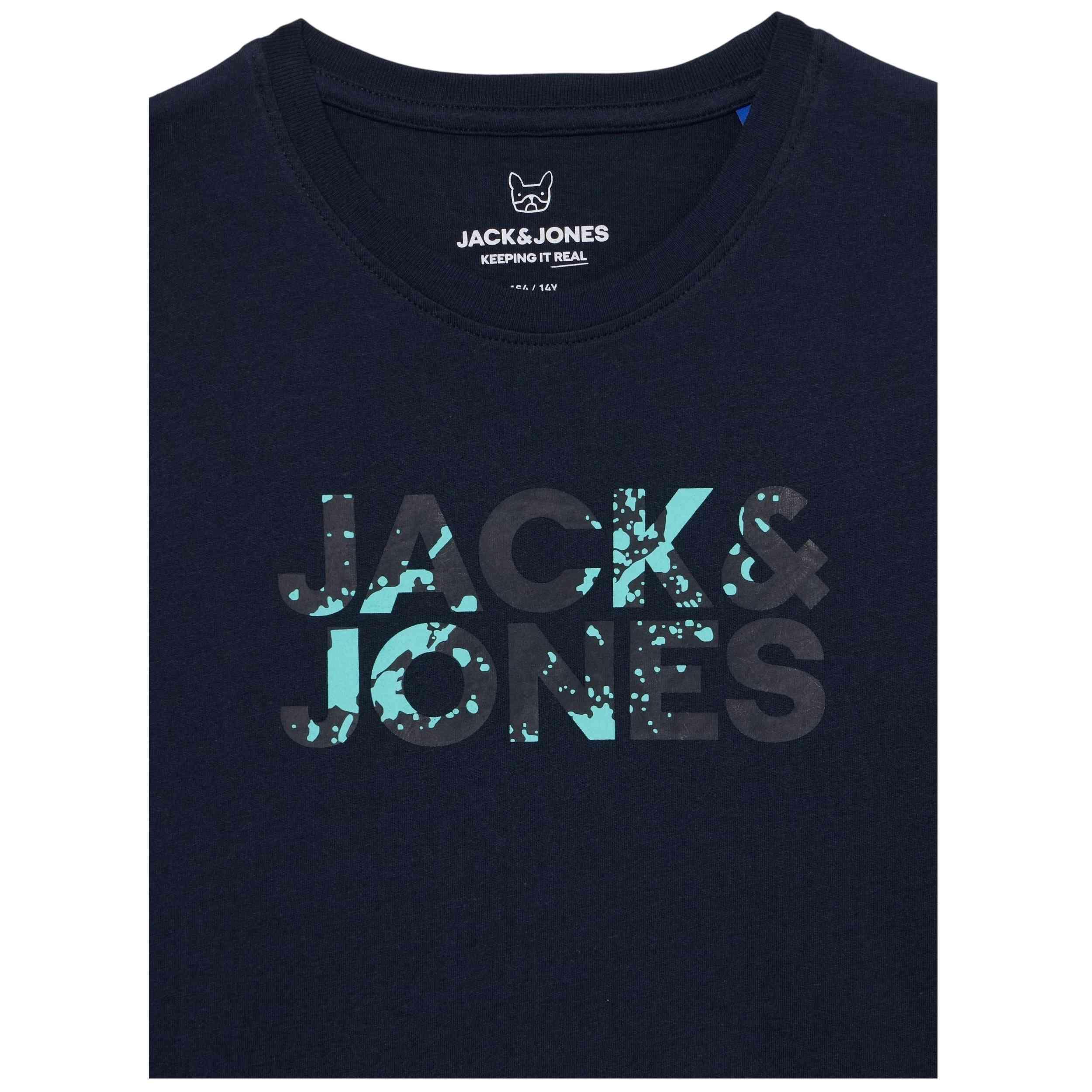 T-shirt Jack&jones modèle 12268854-SKYCAPTAIN-SPLASH pour enfants 3/3