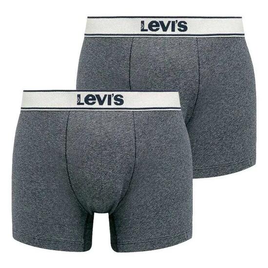 Boxers Motif/style Logo Homme (Gris)
