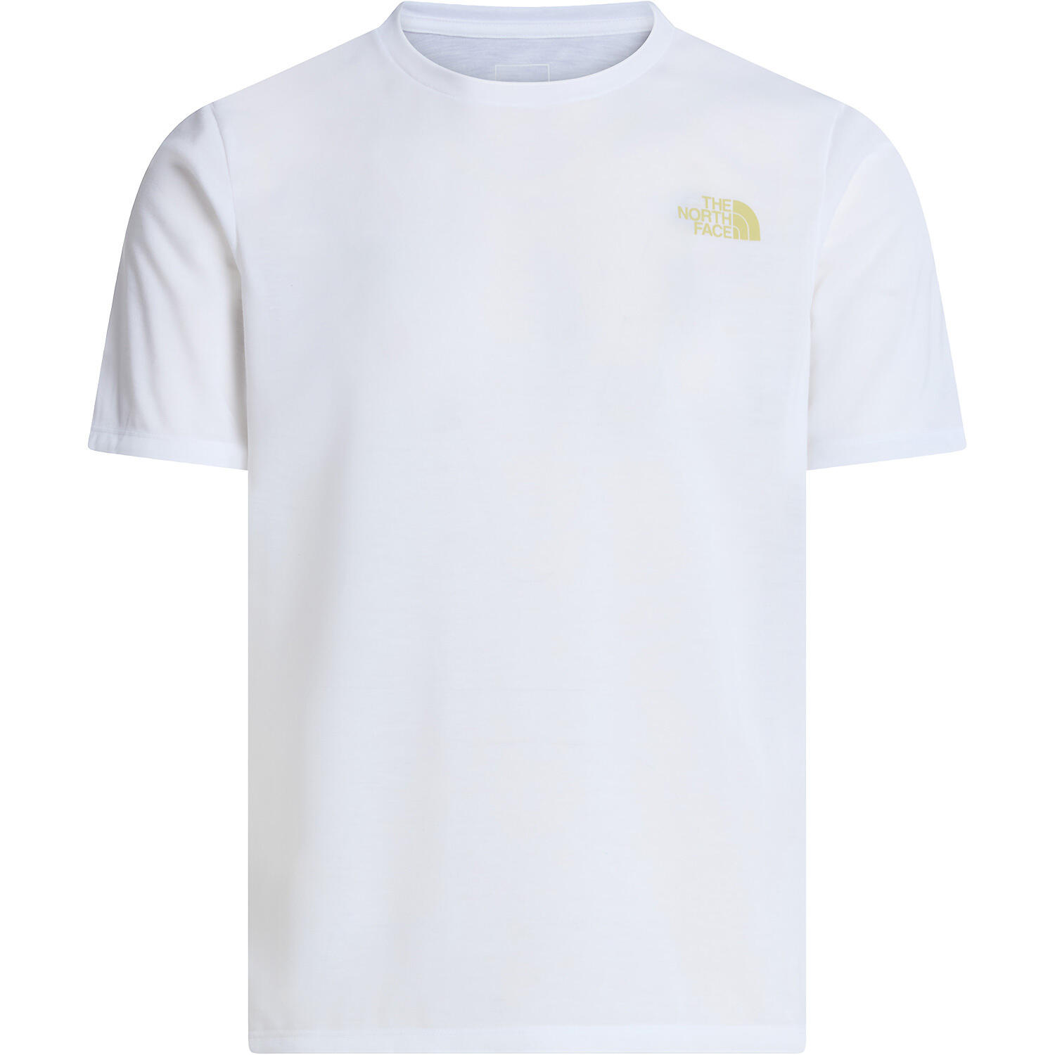 Tricou sport nf0a8heyfn4 cu mânecă scurtă alb bărbătesc