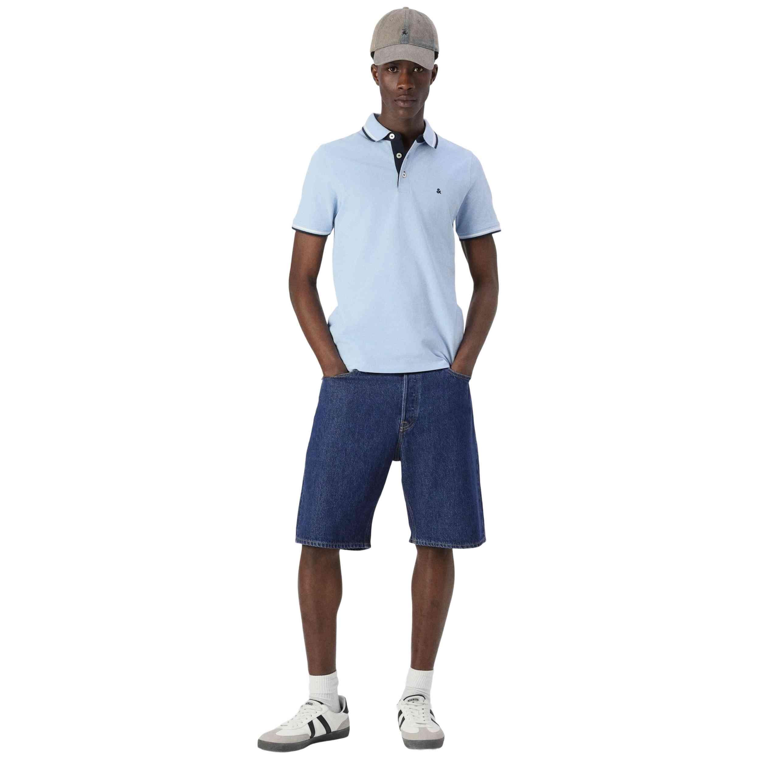 Kurzarm-polo Jack&jones Modell 272403200001 für männer 3/5