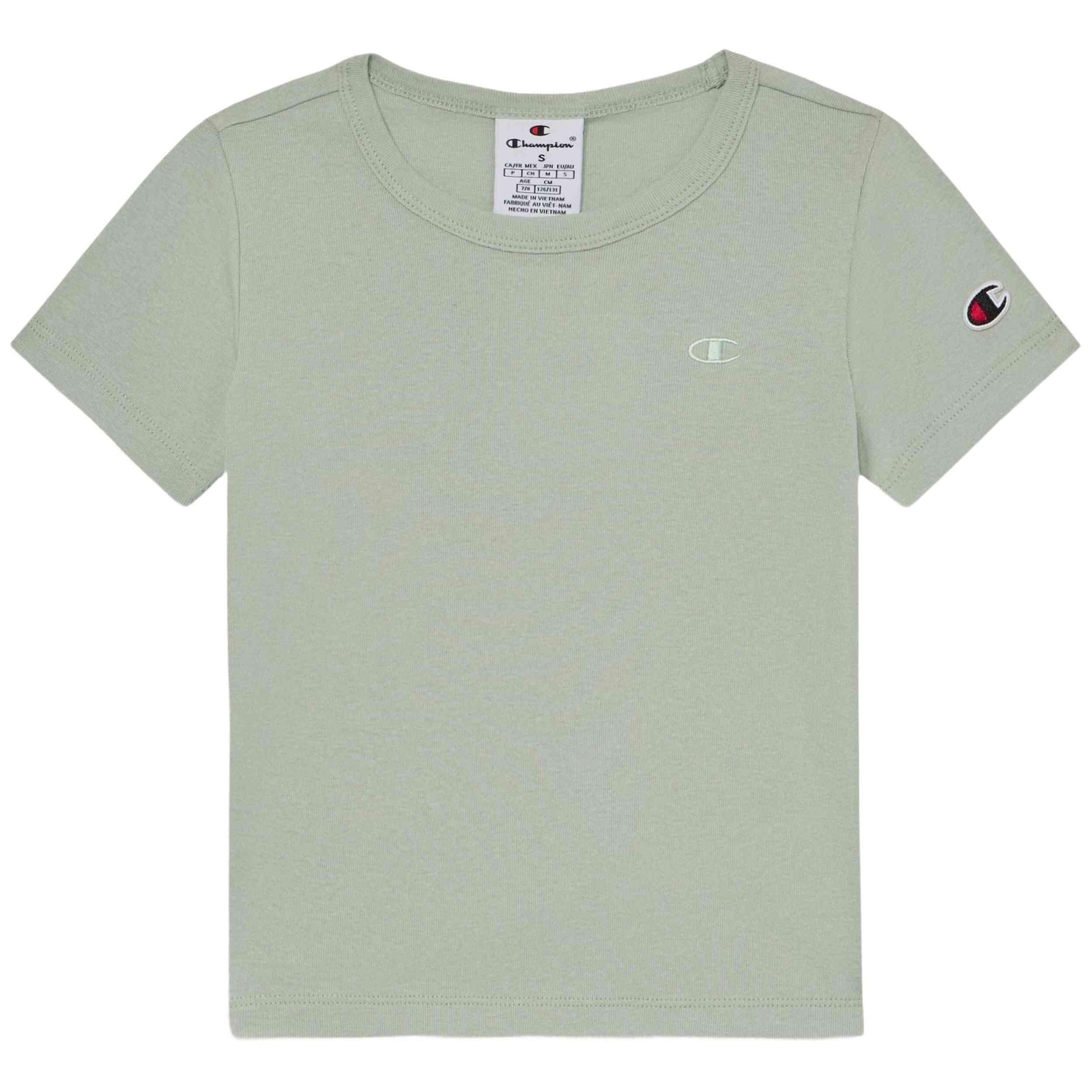 T-shirt Champion modèle 405092-GS129 pour filles 1/4