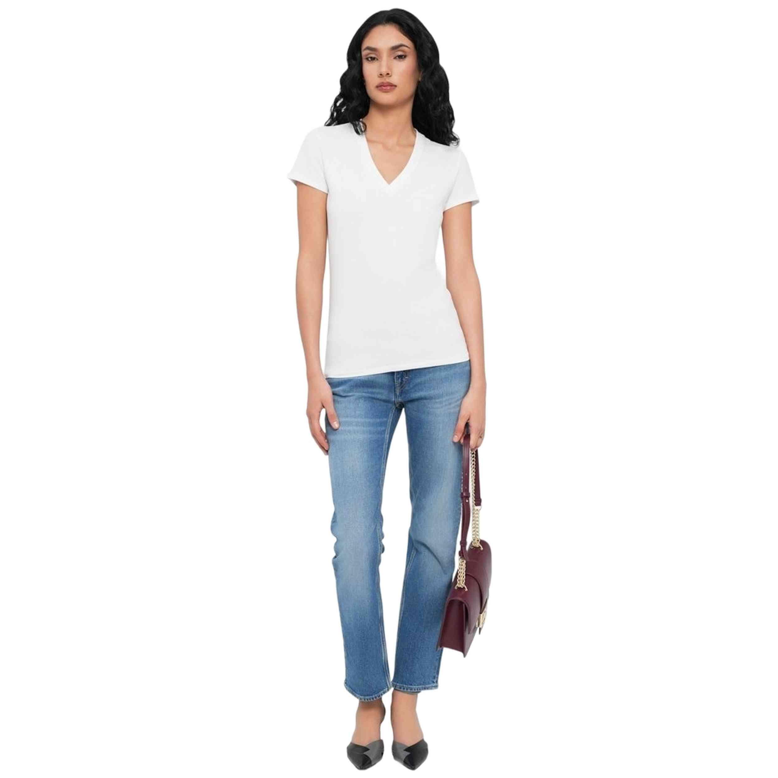 Camiseta de manga corta Armani exchange modelo 040303100014 para mujer 2/5