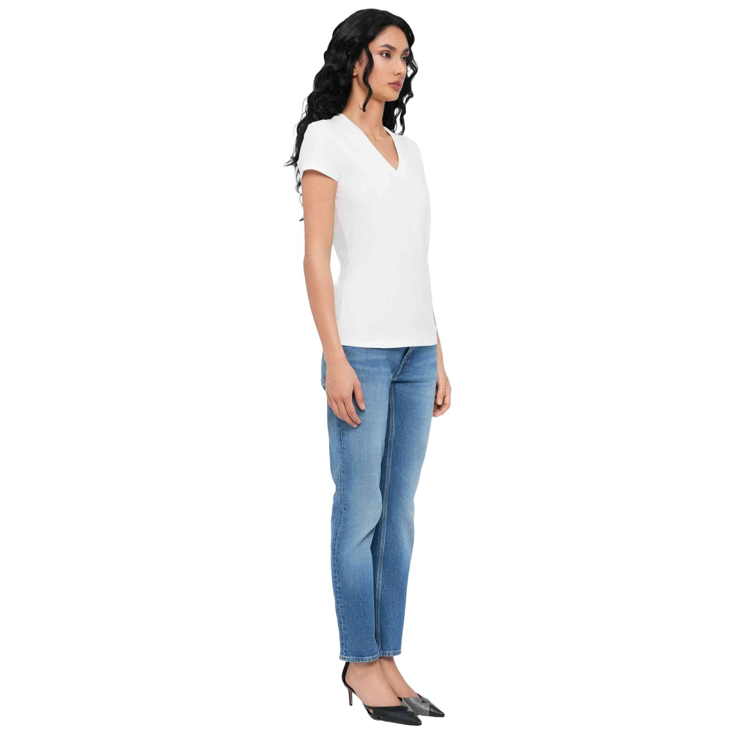 Camiseta de manga corta Armani exchange modelo 040303100014 para mujer 5/5