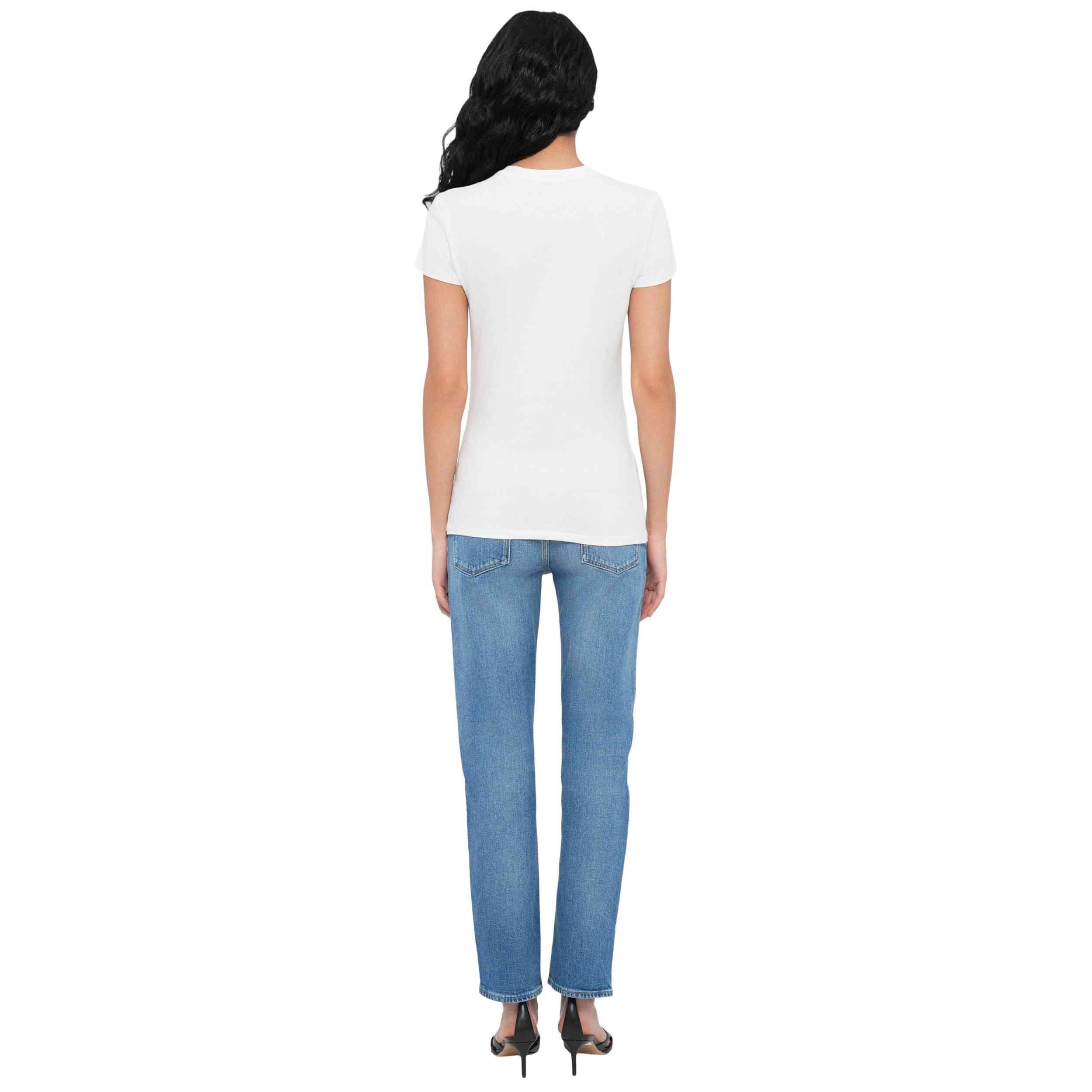 Camiseta de manga corta Armani exchange modelo 040303100014 para mujer 4/5