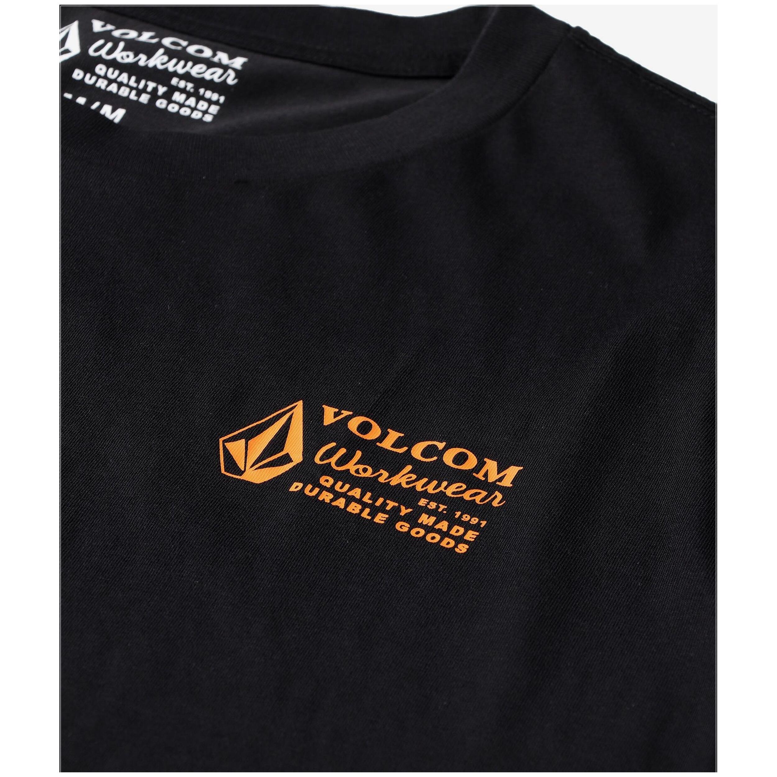 T-shirt met korte mouwen Volcom model A5032504-BLK voor mannen 4/5
