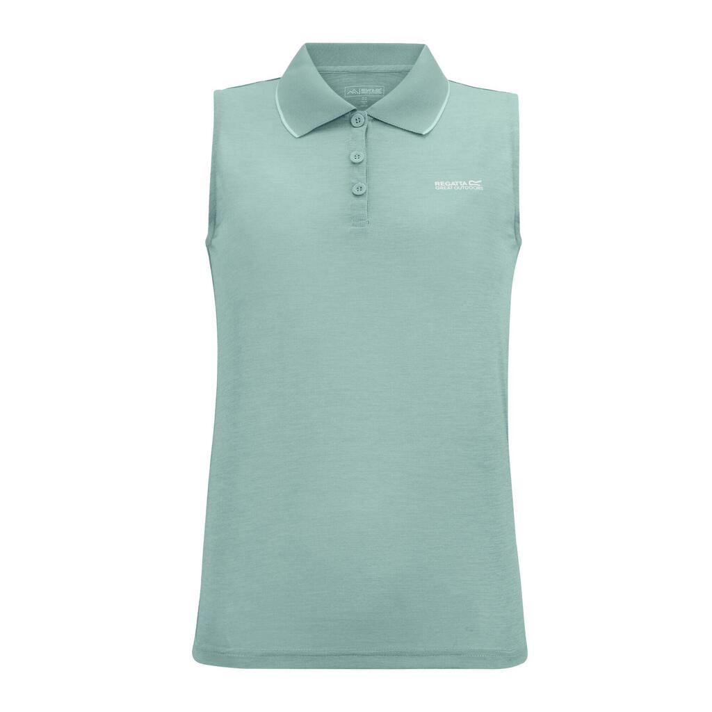 Womens/Ladies Tima II Sleeveless Polo Shirt (Ivy Moss)