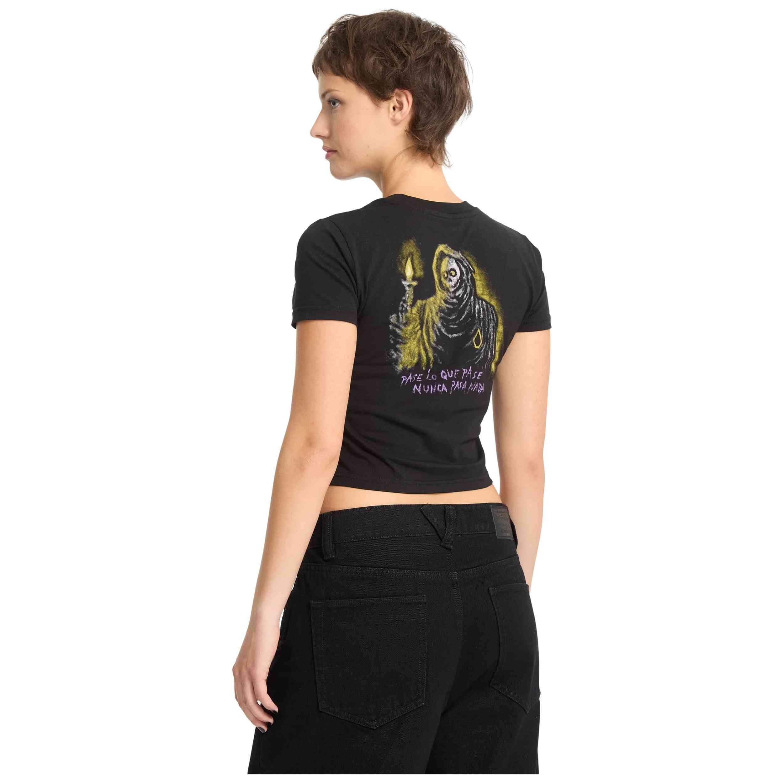 T-shirt Volcom modelo B3532512-BLK para mulheres 2/5