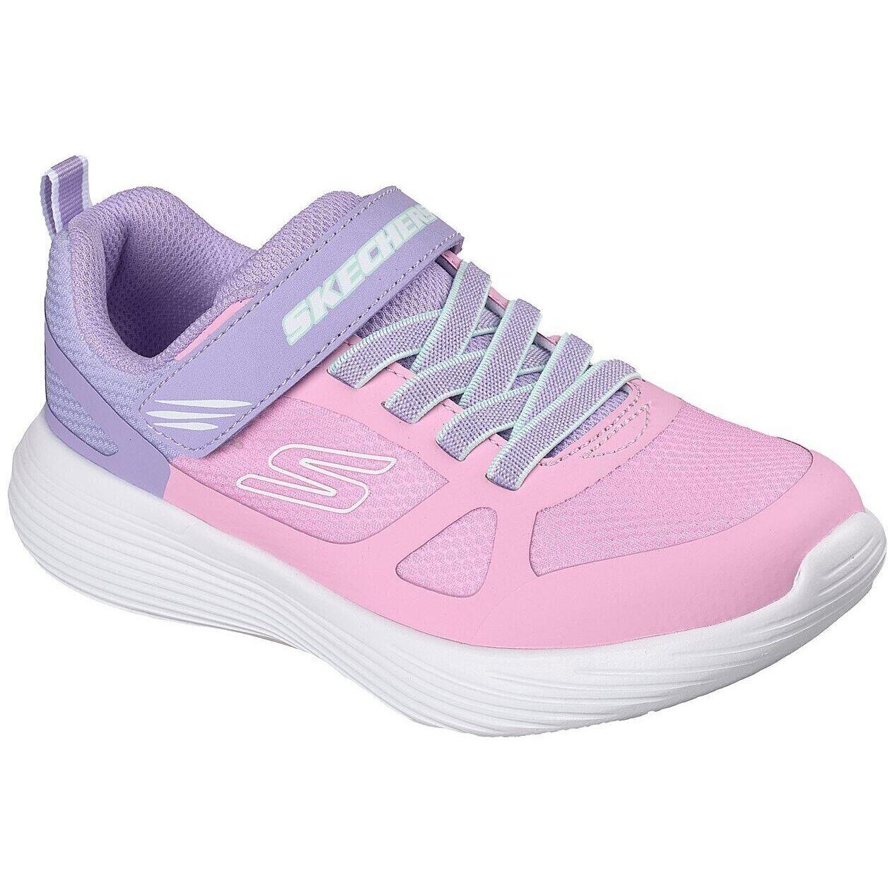 Pantofi sport copii Skechers Go Run 400 V2 - Trace Track, Roz