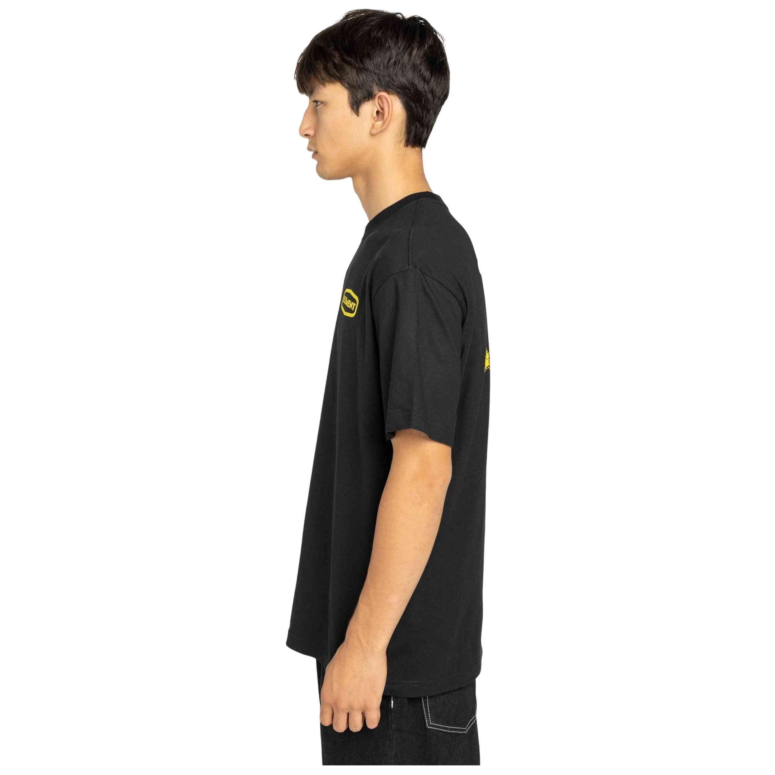 T-shirt Element modelo ELYZT00567-FBK para homem 5/5