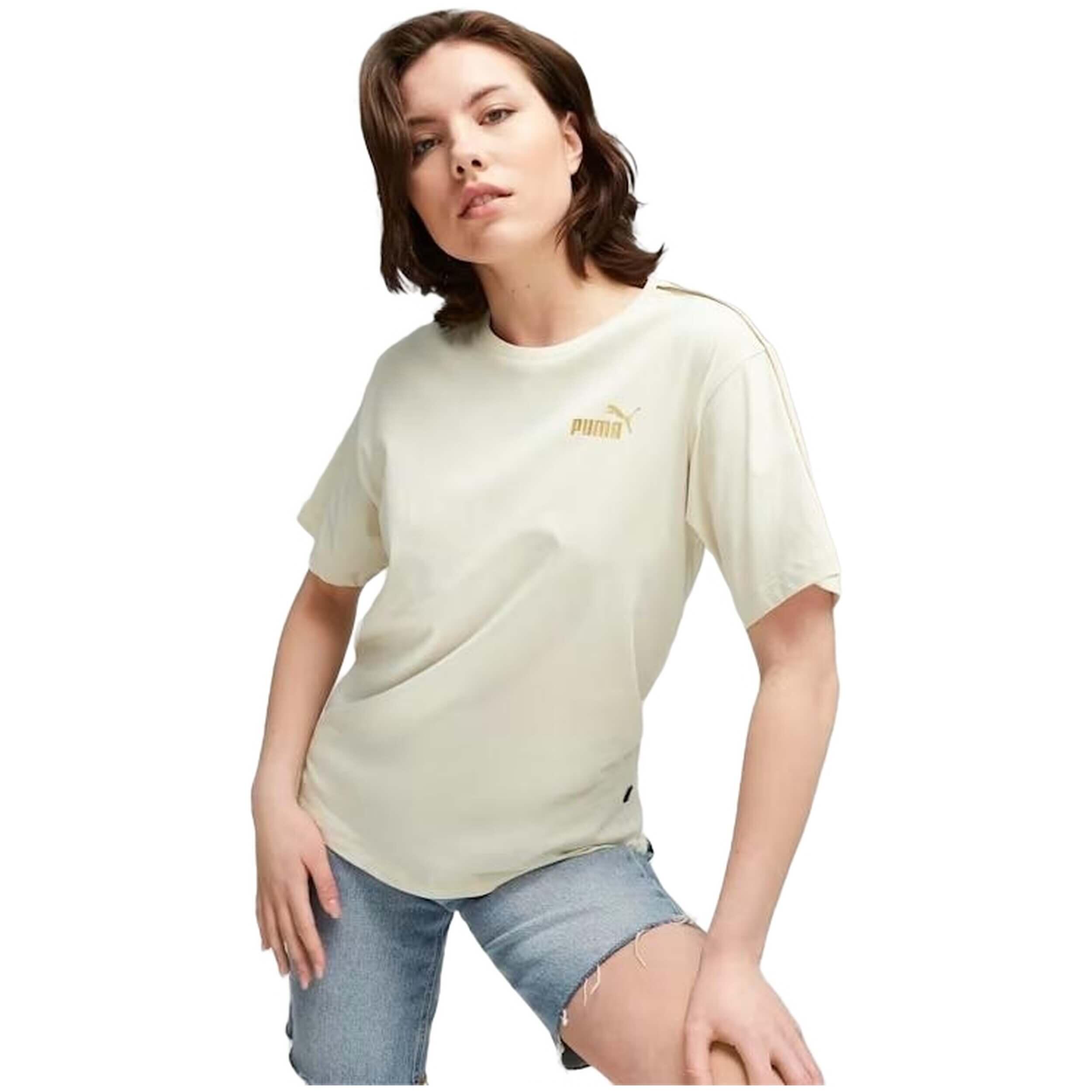 Camiseta de manga corta Puma modelo 680018-87 para mujer 3/4