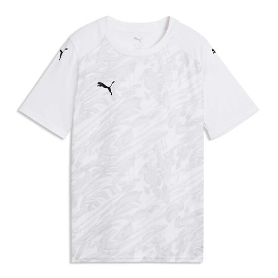 Maillot - Football - Enfants - Teamfinal Graphic - Manches courtes - Blanc