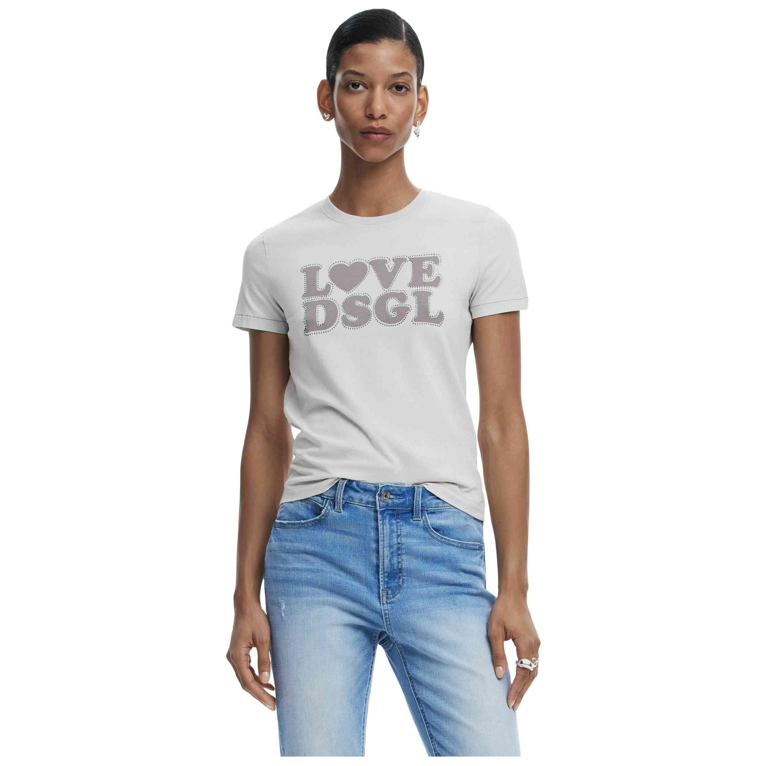 Kurzarmshirt Desigual Modell DESIG0303201 für frauen 2/5