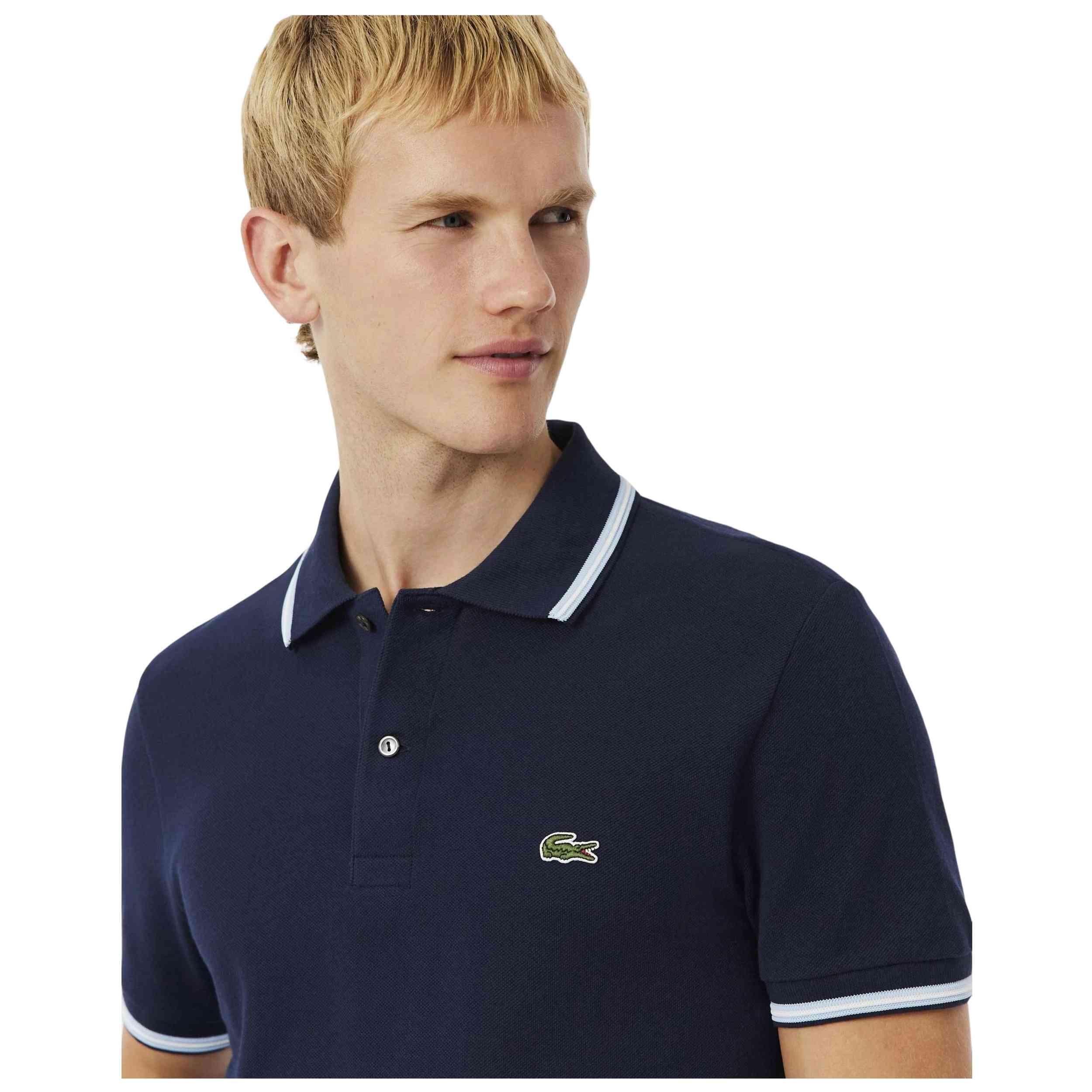 Polo à manches courtes Lacoste modèle 292403300004 pour homme 2/5
