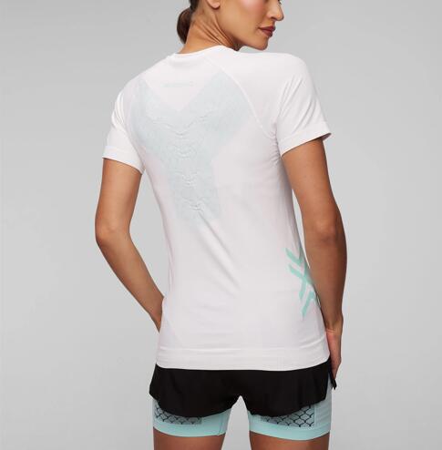 Koszulka biegowa damska X-Bionic Twyce Run Shirt SS White 3/5