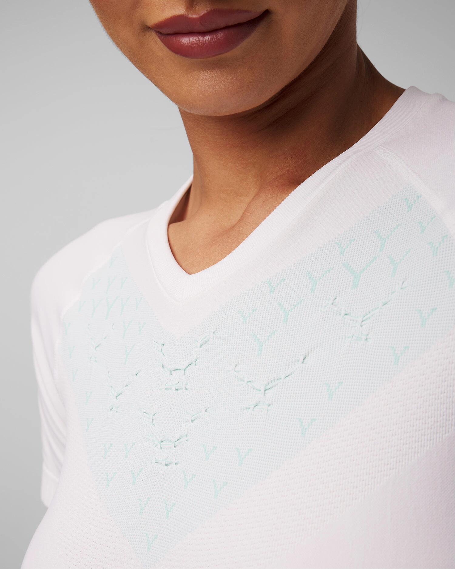 Koszulka biegowa damska X-Bionic Twyce Run Shirt SS White 4/5
