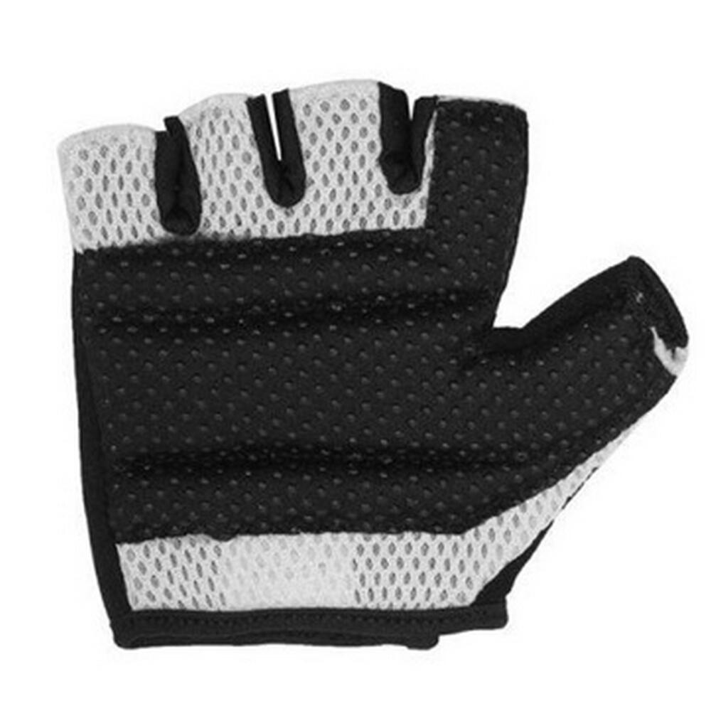 Uomo Fitness Guanti A Mezzo Palmo SMJ Sport Nero 2/3