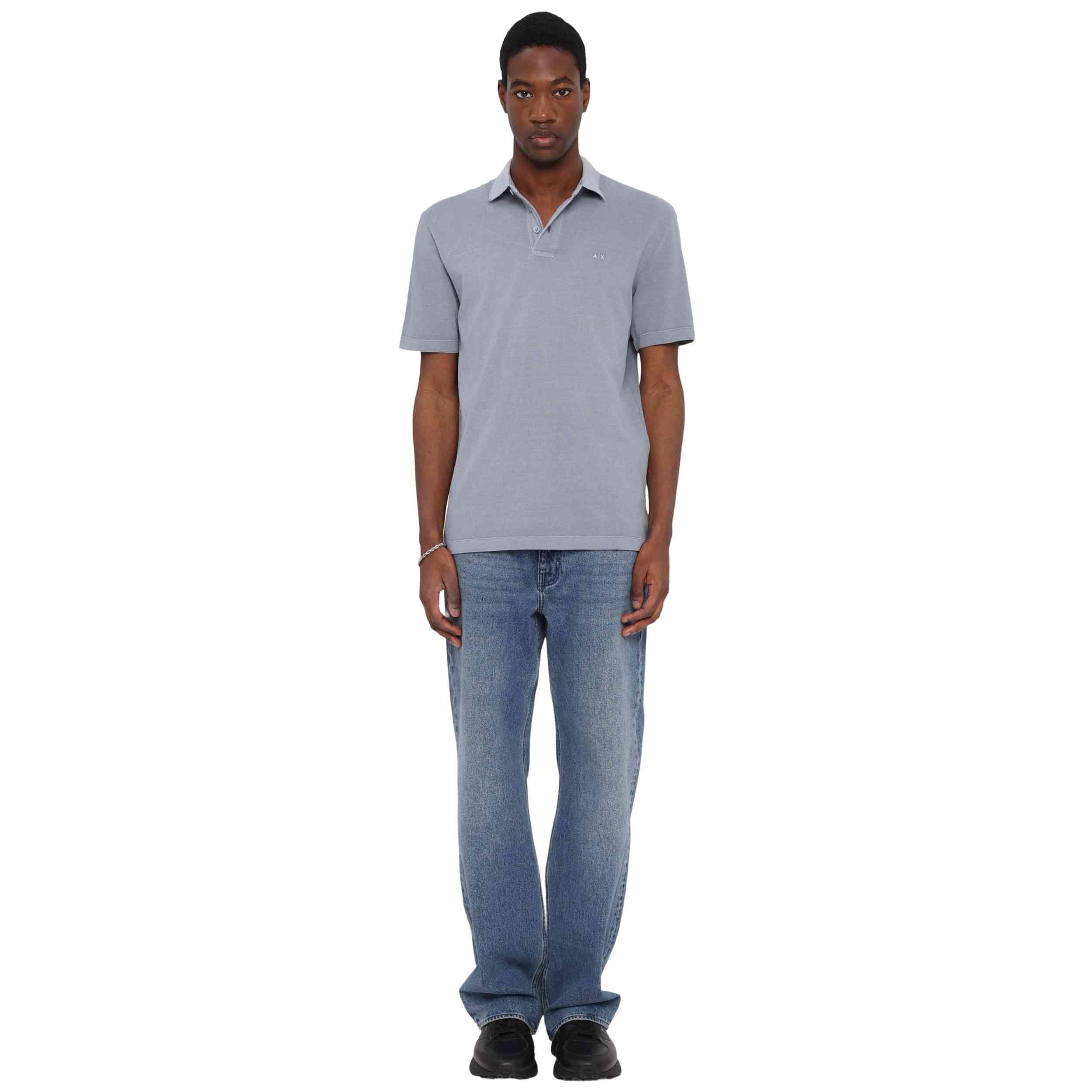 Polo a maniche corte Armani exchange modello 042403200003 per uomini 2/5