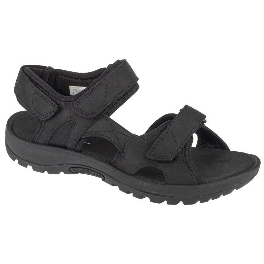 Mens Sandspur 2 Leather Sandals (Black)