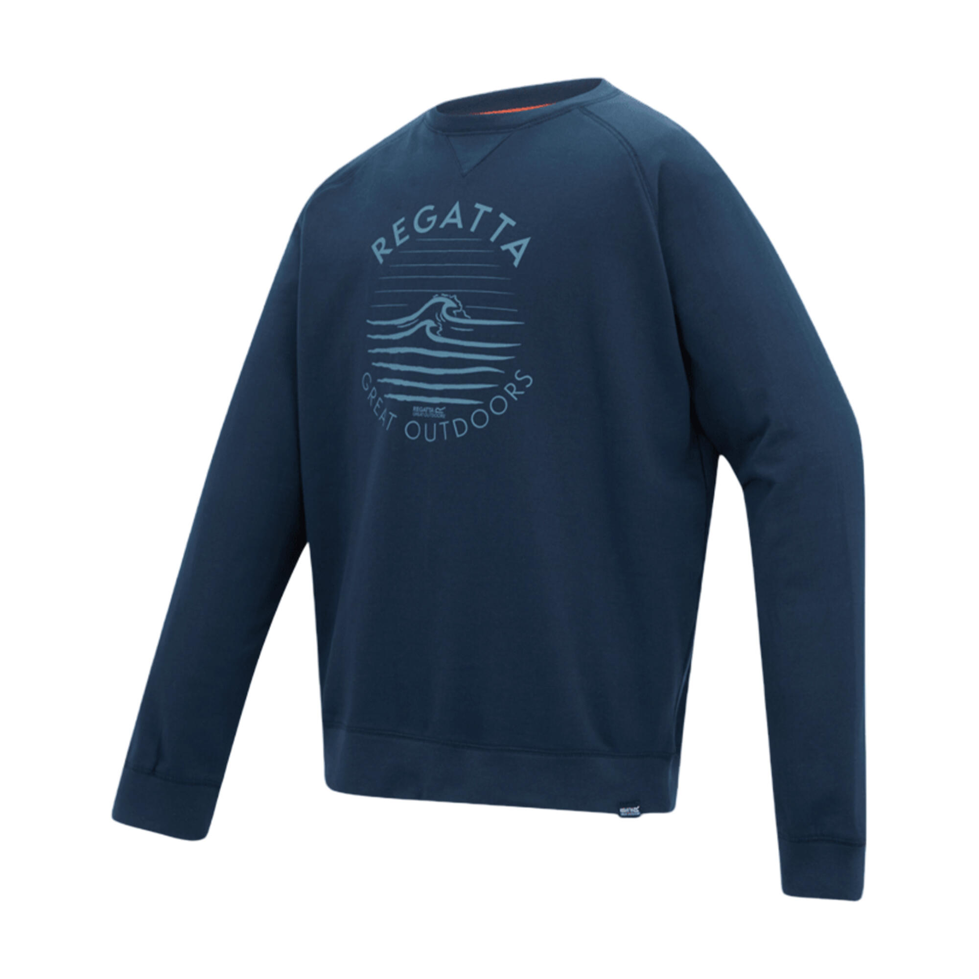 Nithsdale Felpa Onda Uomo Regatta Blu Navy 3/4