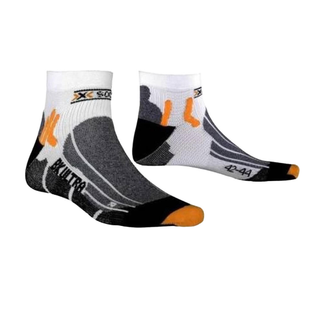 Calzini Adulto Unisex X-Socks Nero Bianco Arancio 3/3