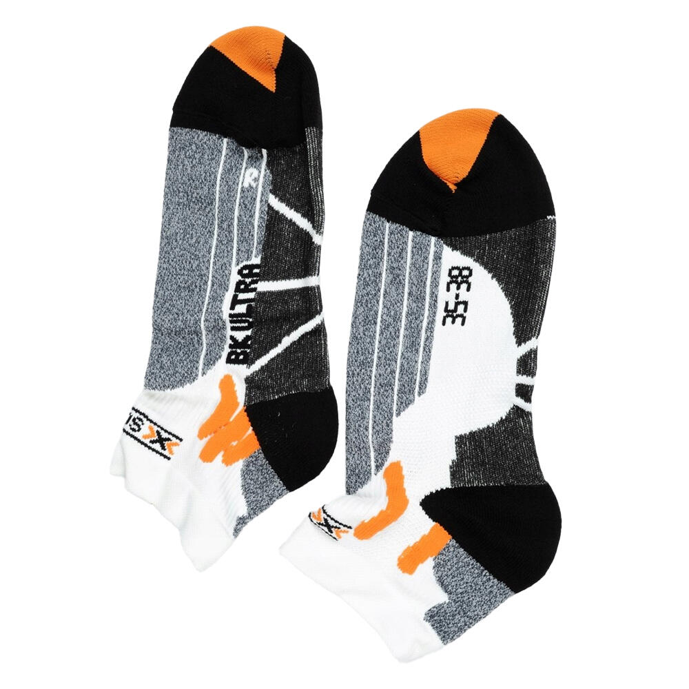 Calzini Adulto Unisex X-Socks Nero Bianco Arancio 2/3