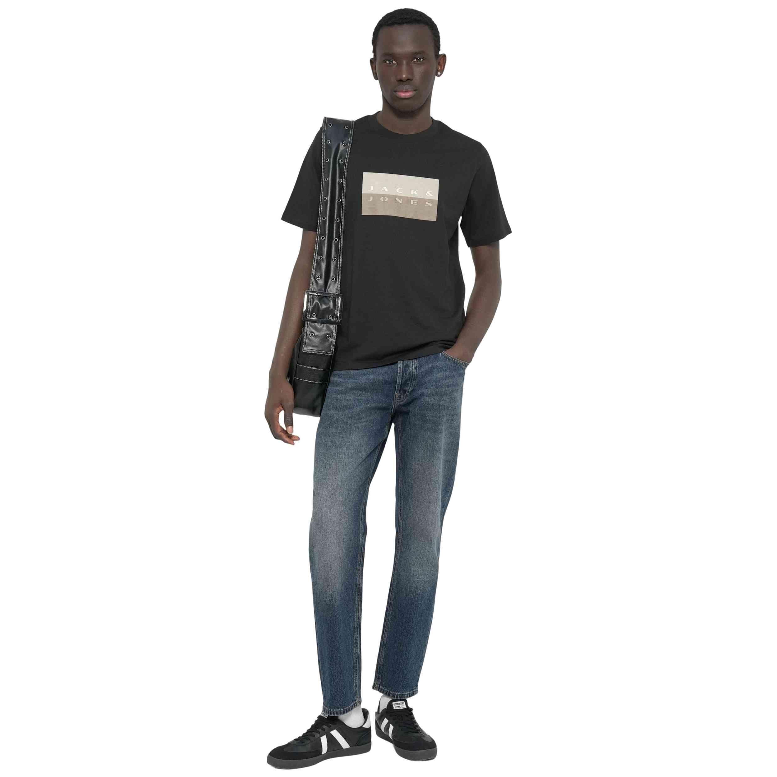 T-shirt met korte mouwen Jack&jones model 12289963-BLACK voor mannen 3/5