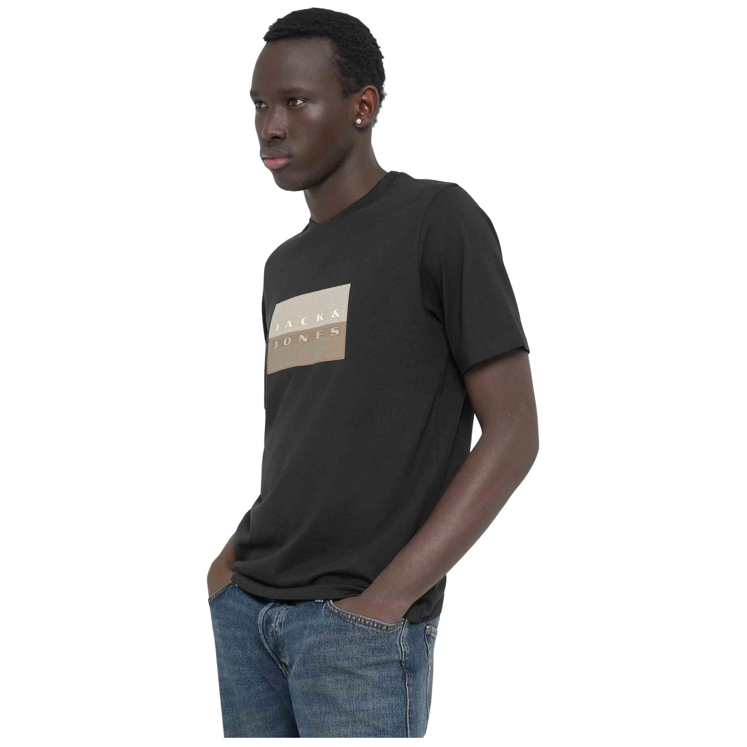 T-shirt met korte mouwen Jack&jones model 12289963-BLACK voor mannen 5/5