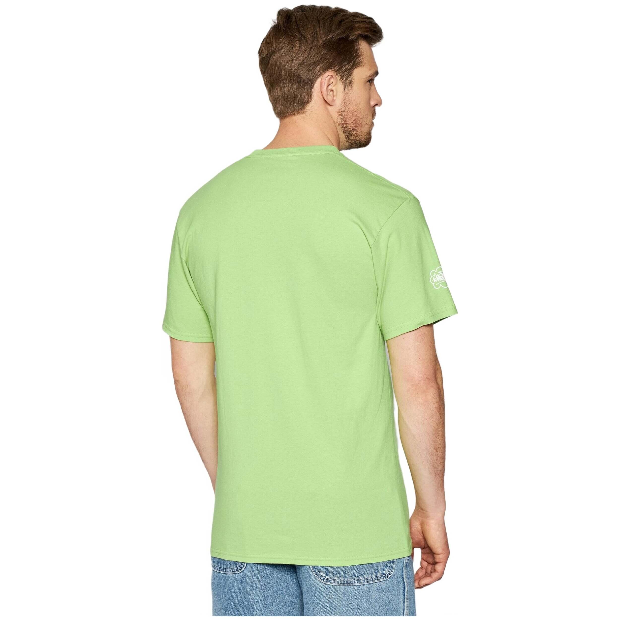 T-shirt met korte mouwen Huf model TS01382-LIME voor mannen 3/5