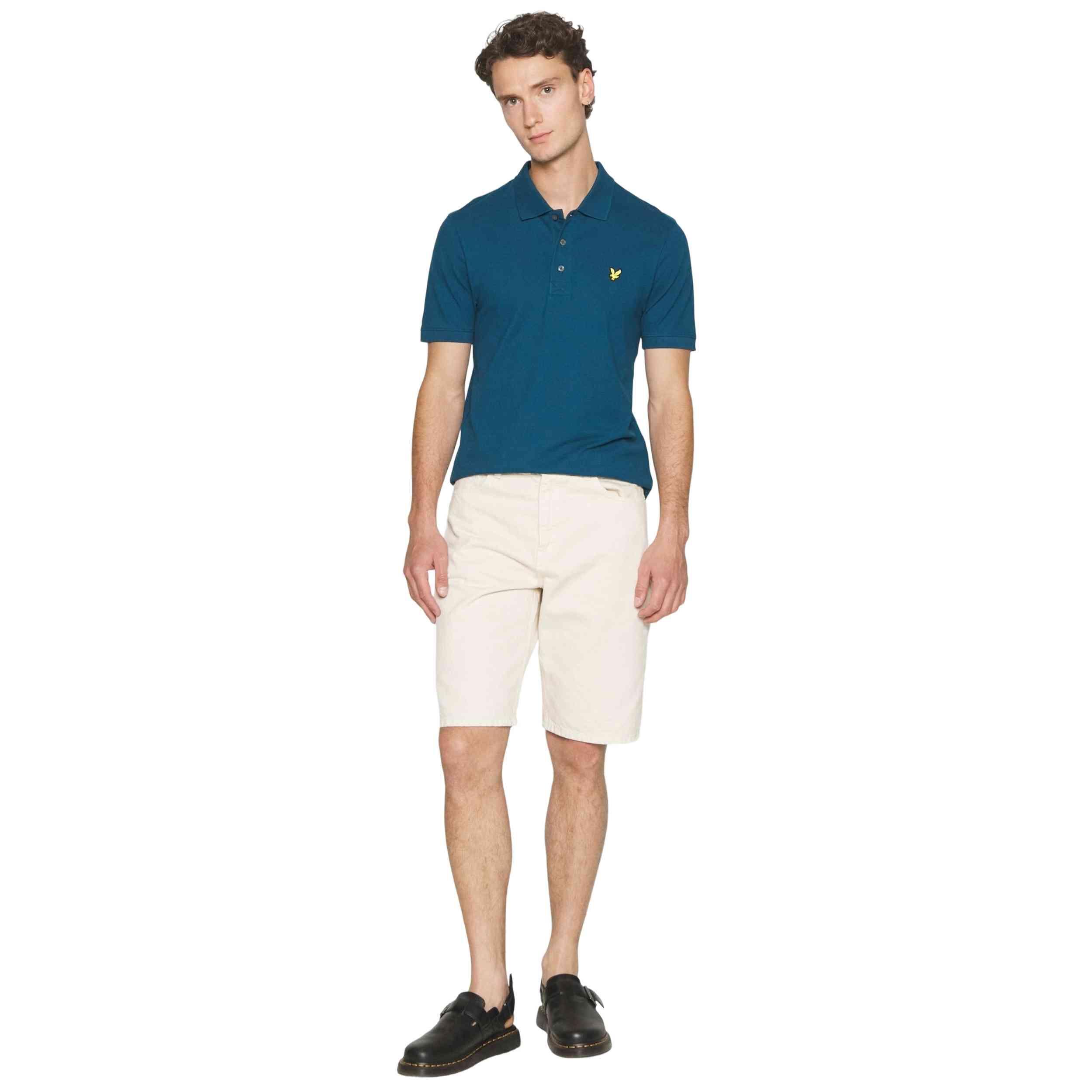 Polo de manga corta Lyle&scott modelo 372400100001 para hombre 3/5