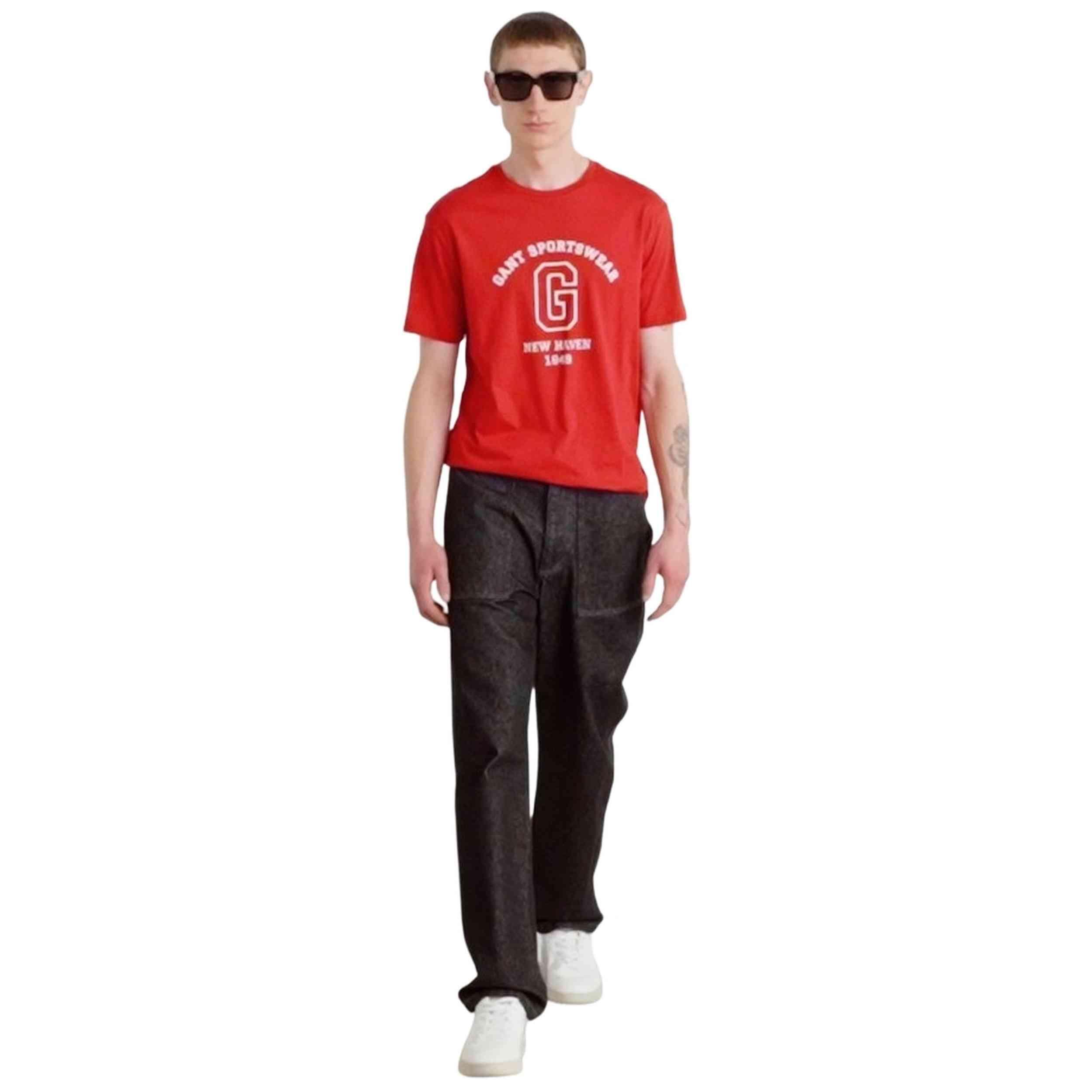 Kurzarmshirt Gant Modell 740303200002 für männer 2/5