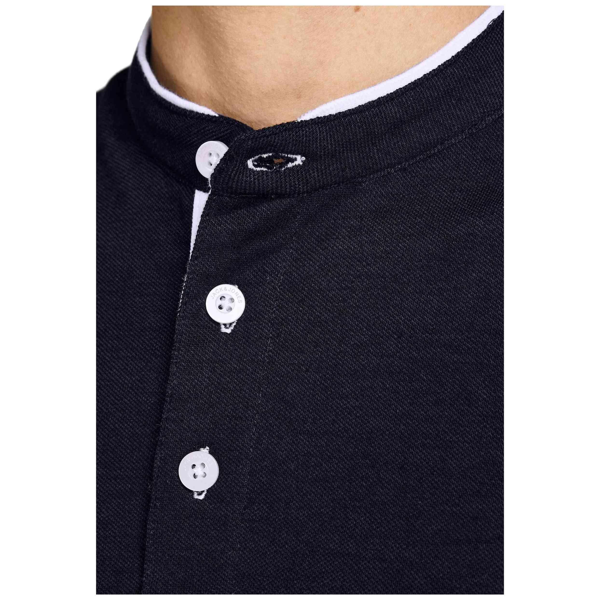 Polo à manches courtes Jack&jones modèle 12199711-DARKNAVY pour homme 4/5
