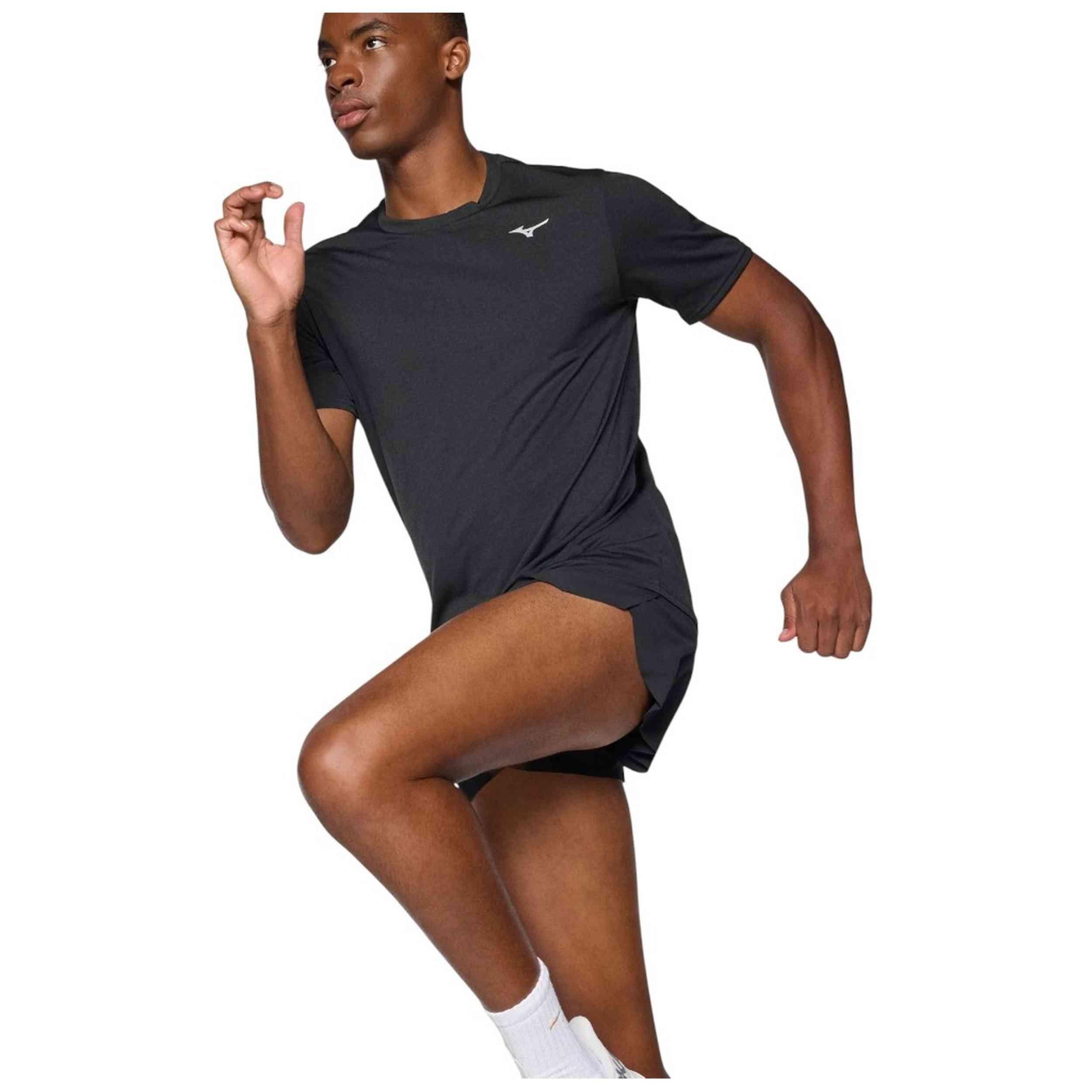 Maglia a maniche corte Mizuno modello J2GAC019-09 per uomini 1/4