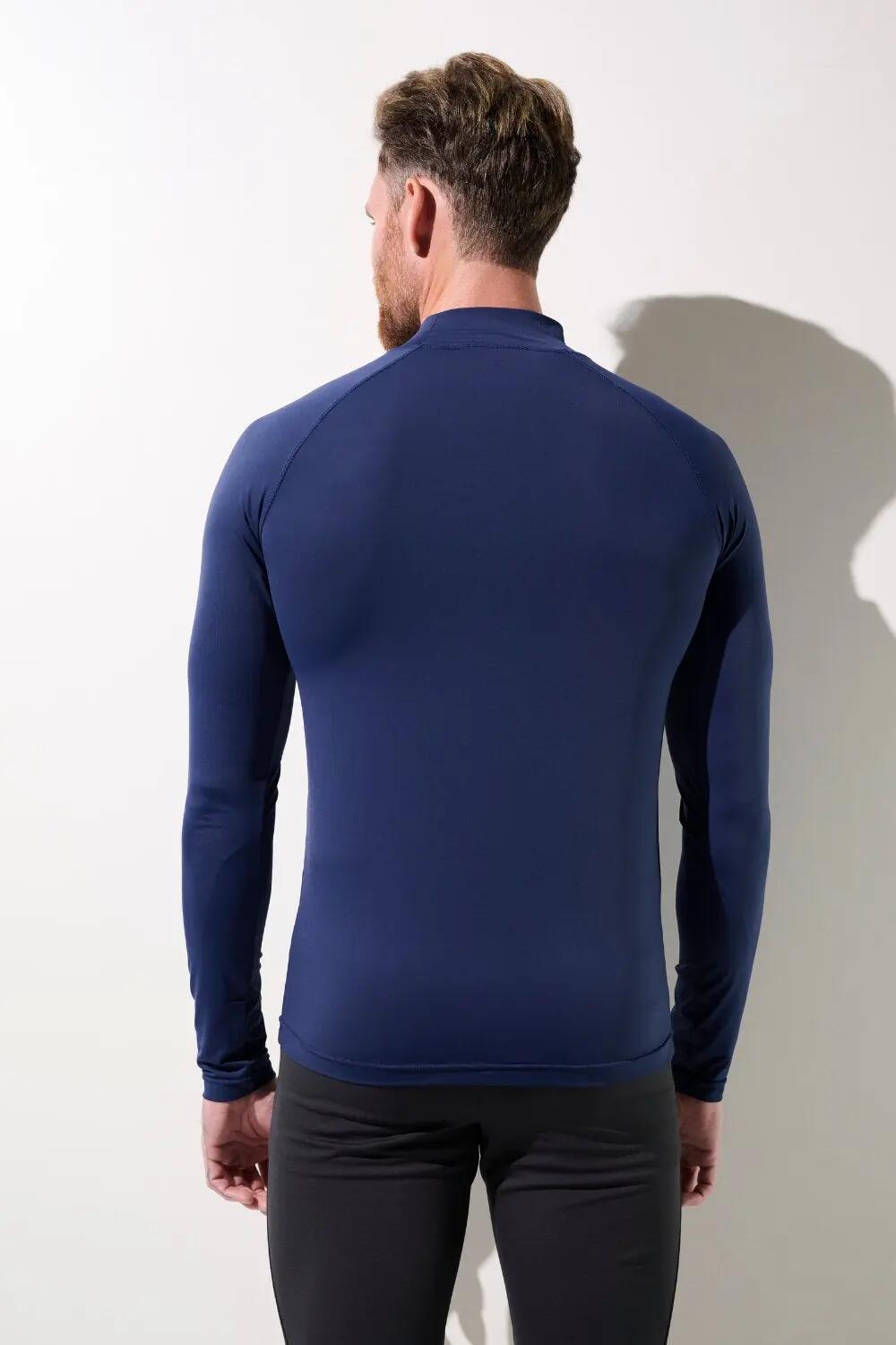 T-shirt de bain anti-UV Homme Bleu, Malibu, UPF 50+ 4/7