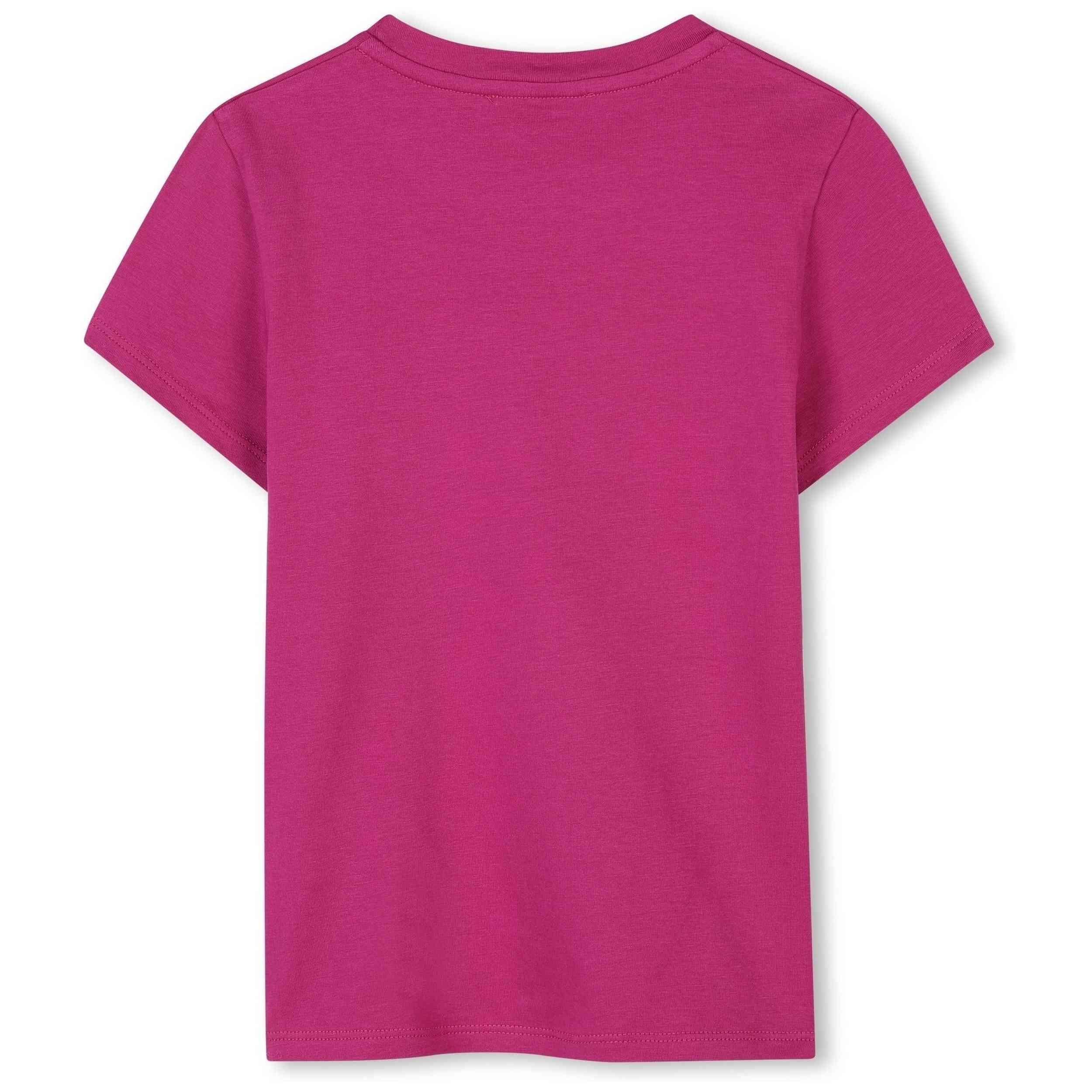 T-shirt met korte mouwen Dkny model D62304_469 voor meisjes 2/3