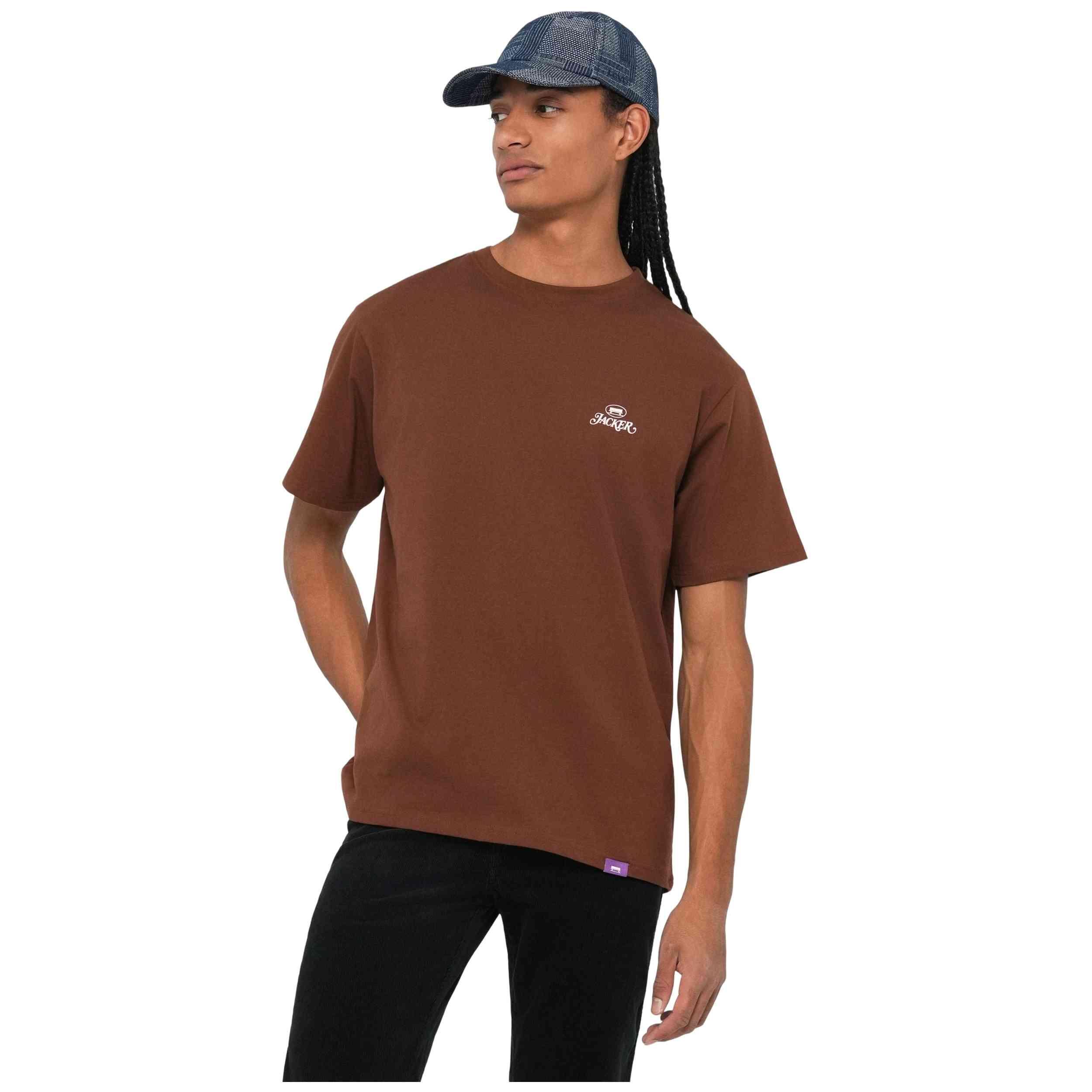 T-shirt Jacker modelo COLLECTIVEBROWN&PINK para unissex 2/5