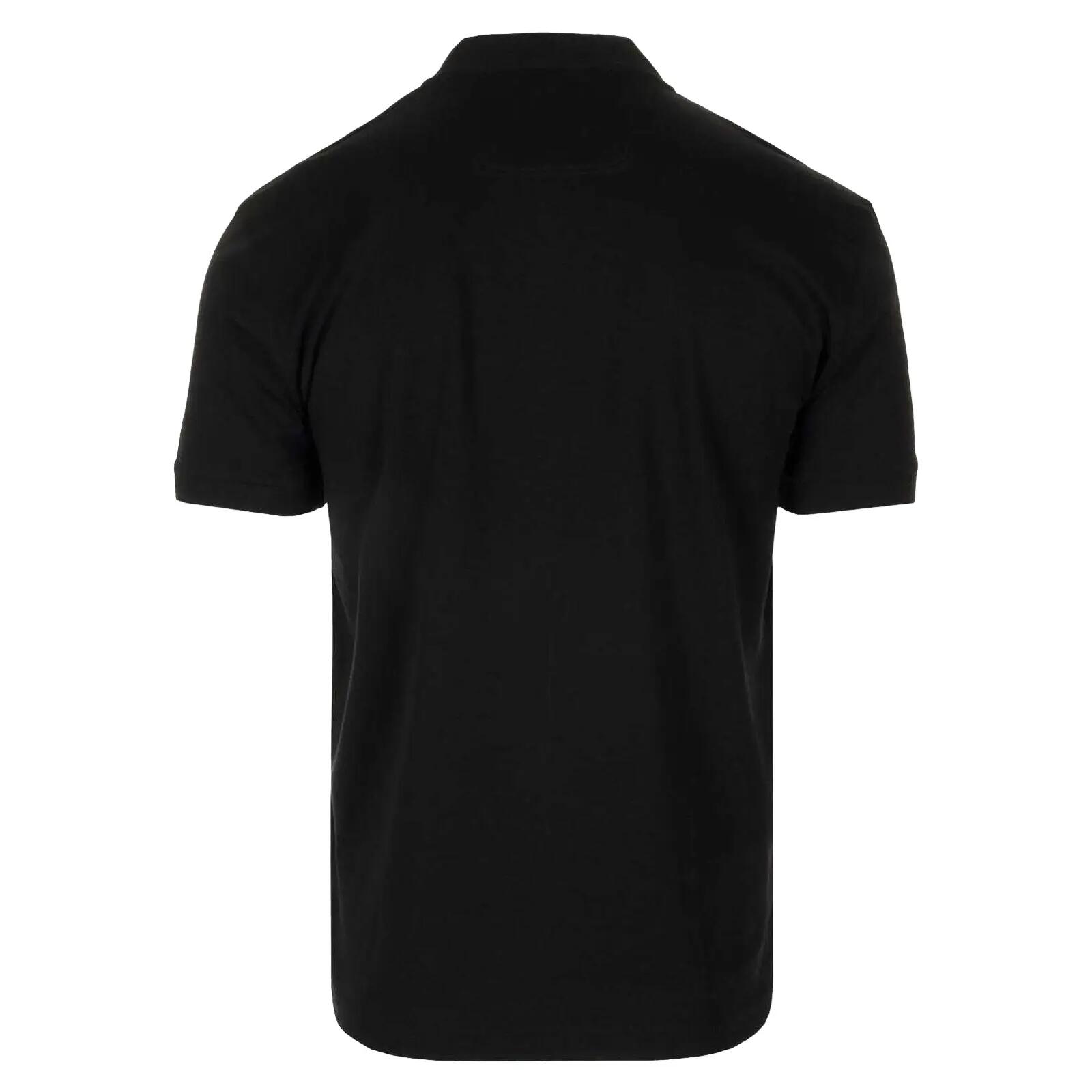 Polo Motif/style Détail Rayé NERO Homme (Noir) 3/4