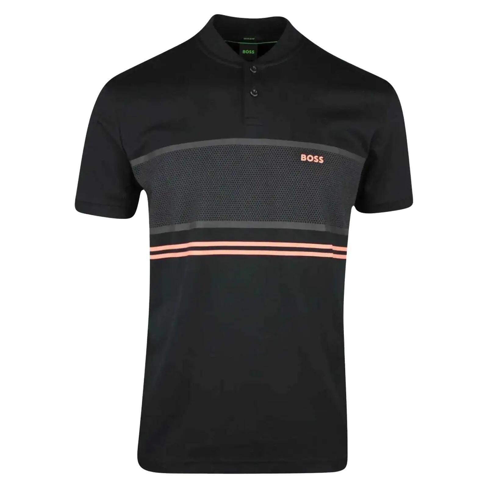 Polo Motif/style Détail Rayé NERO Homme (Noir) 2/4