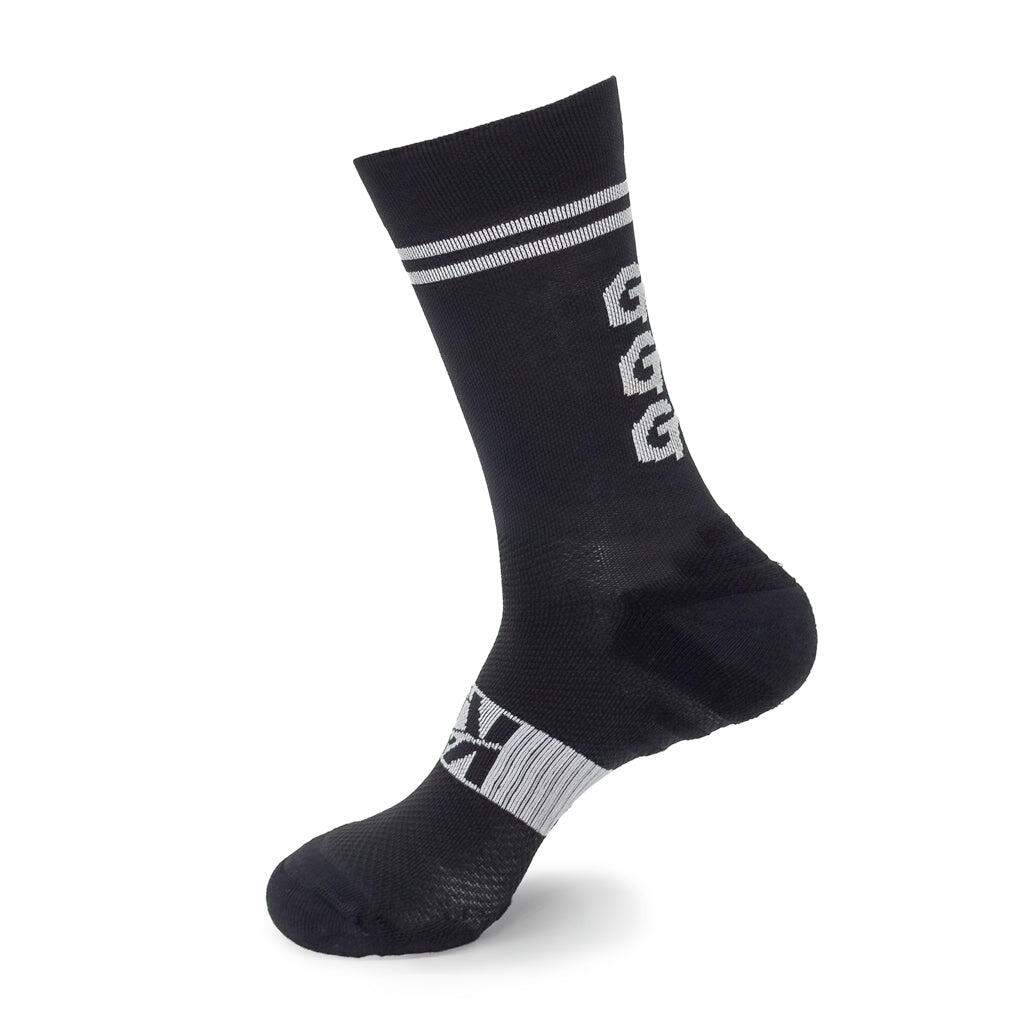 Calcetines Running Unisex GO! GO! GO! Negros - 1 hilo 2/4