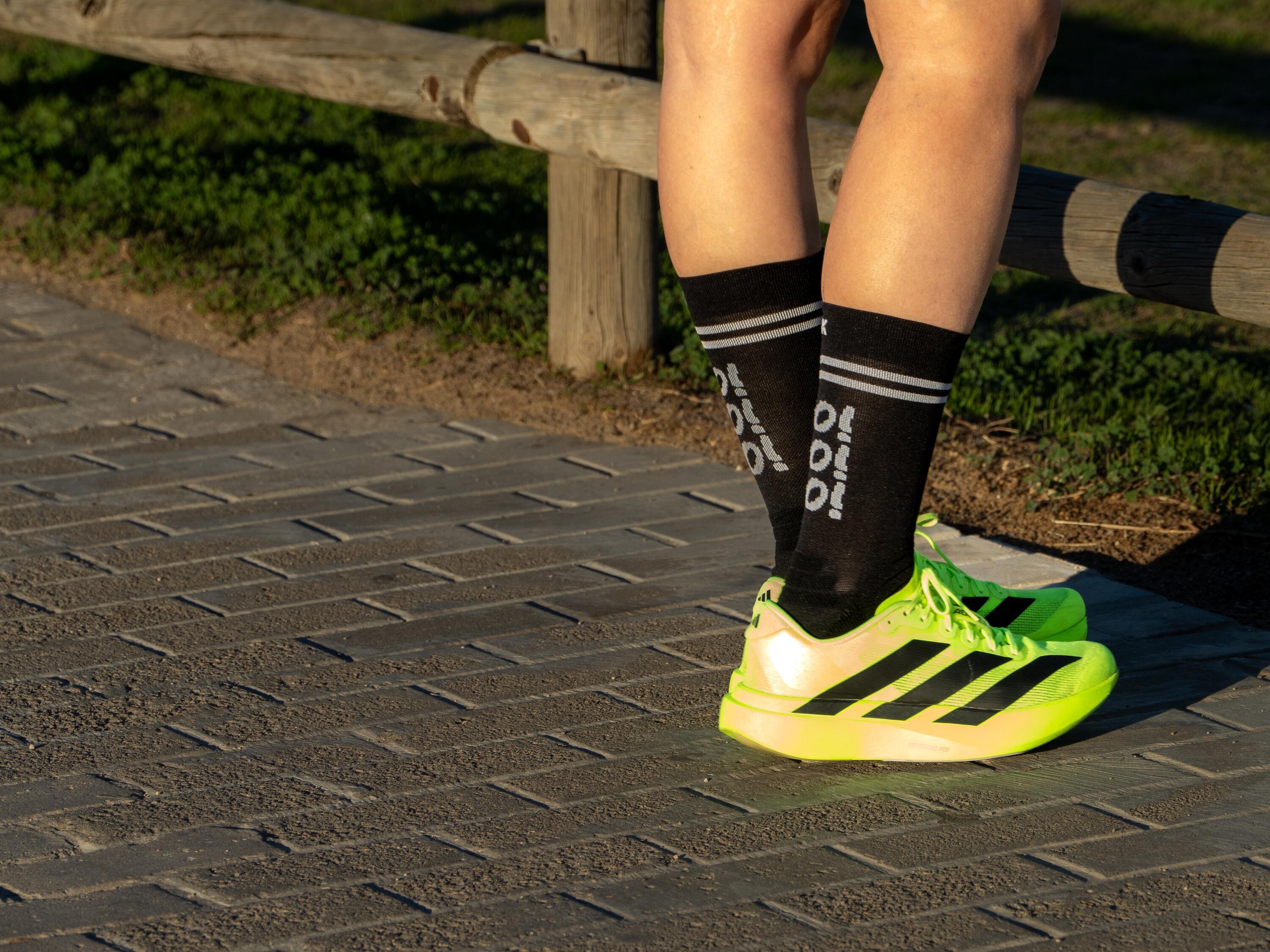 Calcetines Running Unisex GO! GO! GO! Negros - 1 hilo 4/4