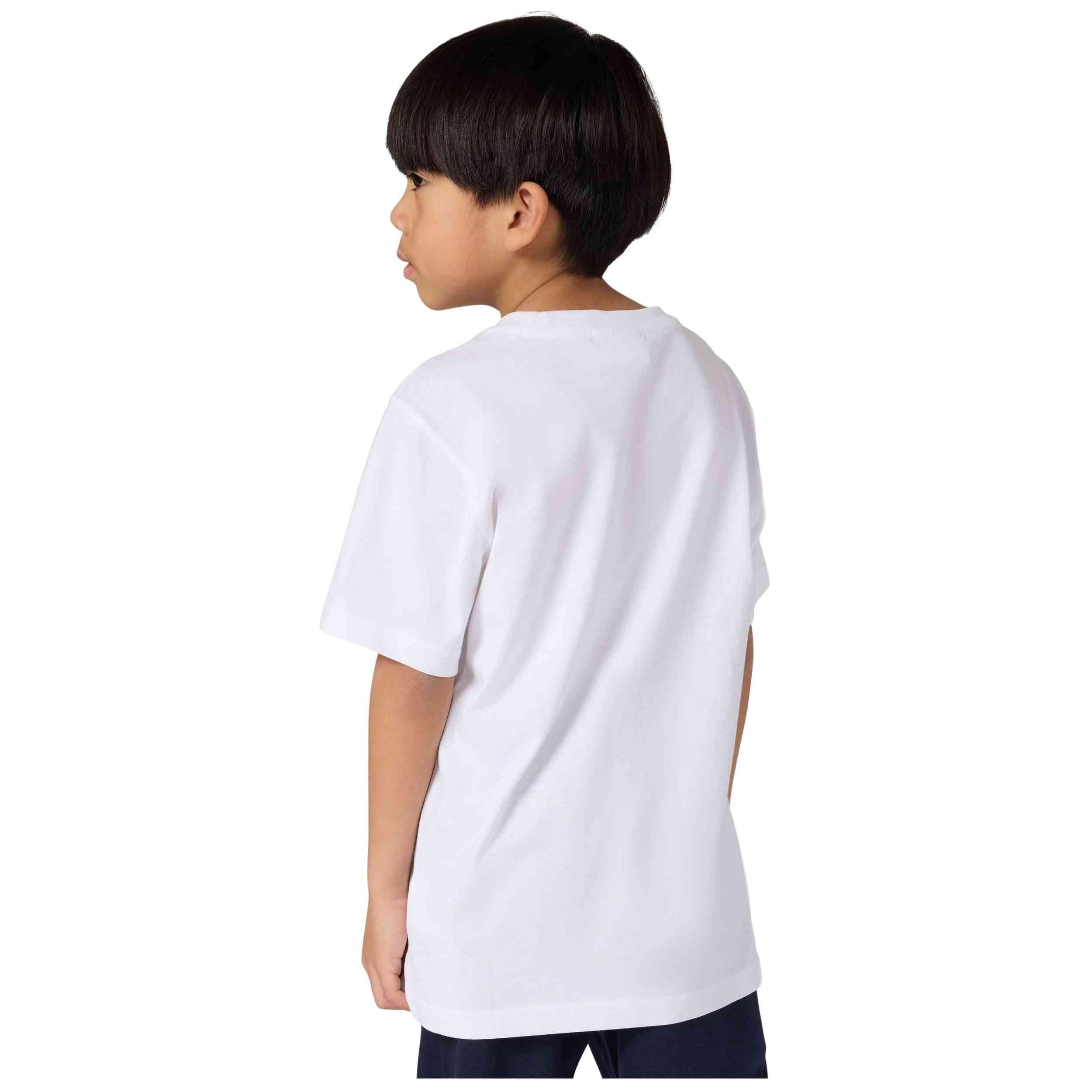 T-shirt Champion modèle 307259-WW001 pour enfants 3/5