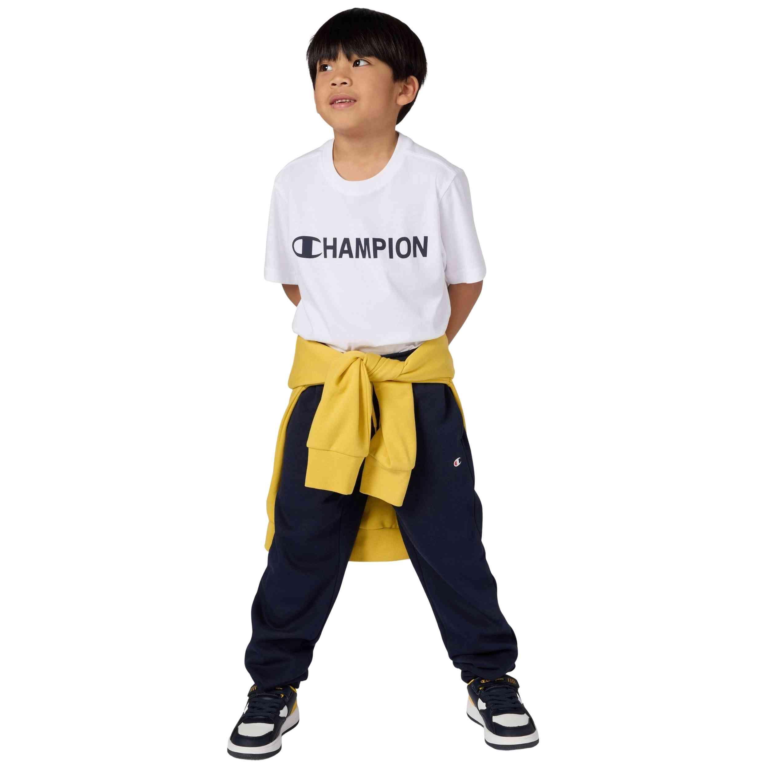 T-shirt Champion modèle 307259-WW001 pour enfants 2/5