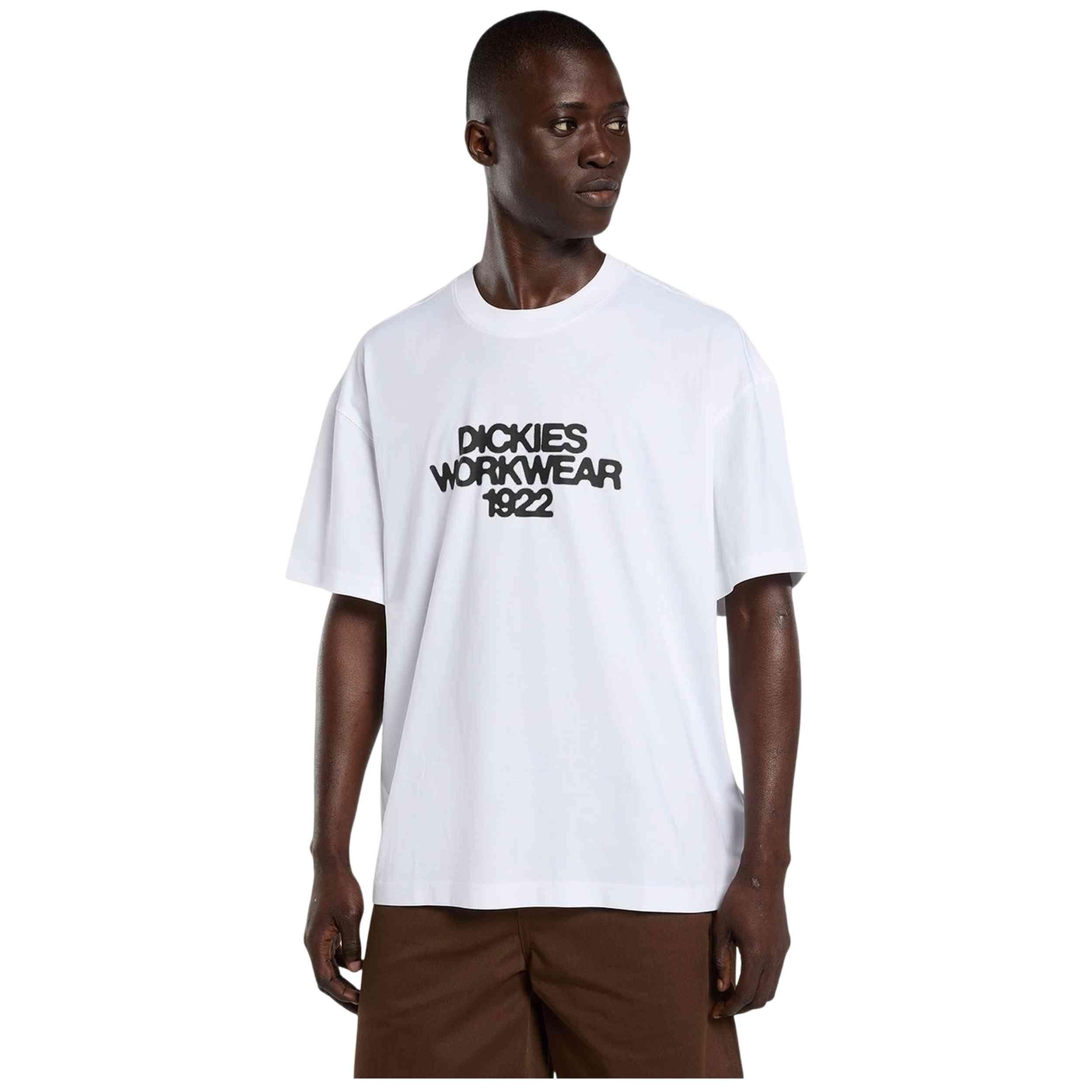 T-shirt Dickies modèle DK0A88890WH1 pour unisexe 1/3