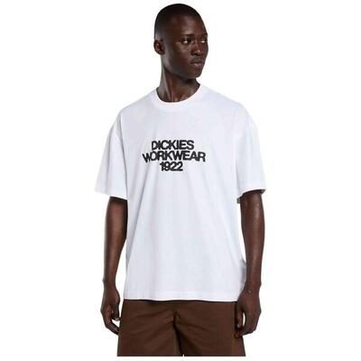 T-shirt met korte mouwen dickies model dk0a88890wh1 voor unisex