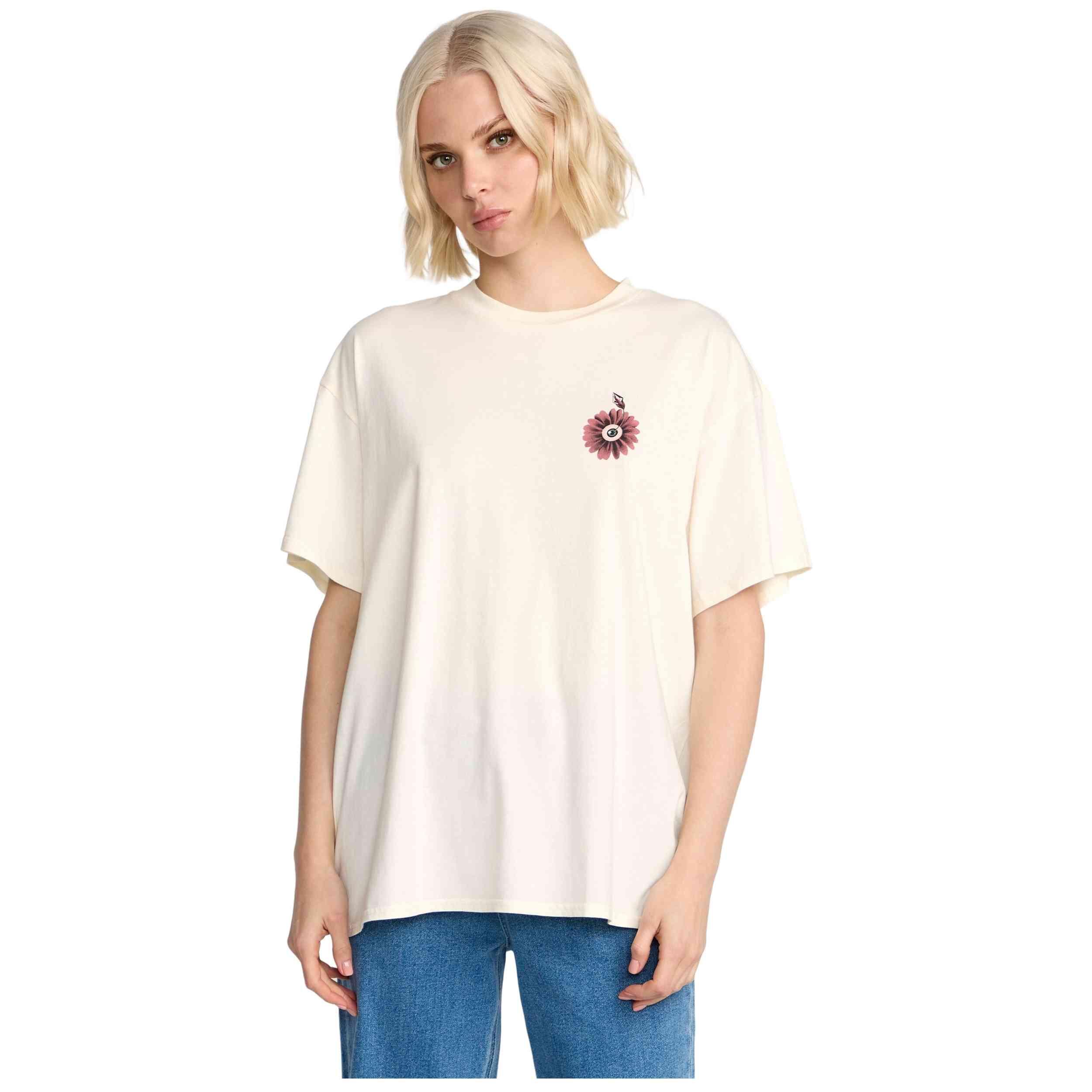 T-shirt Volcom modelo B3532504-BNE para mulheres 3/5