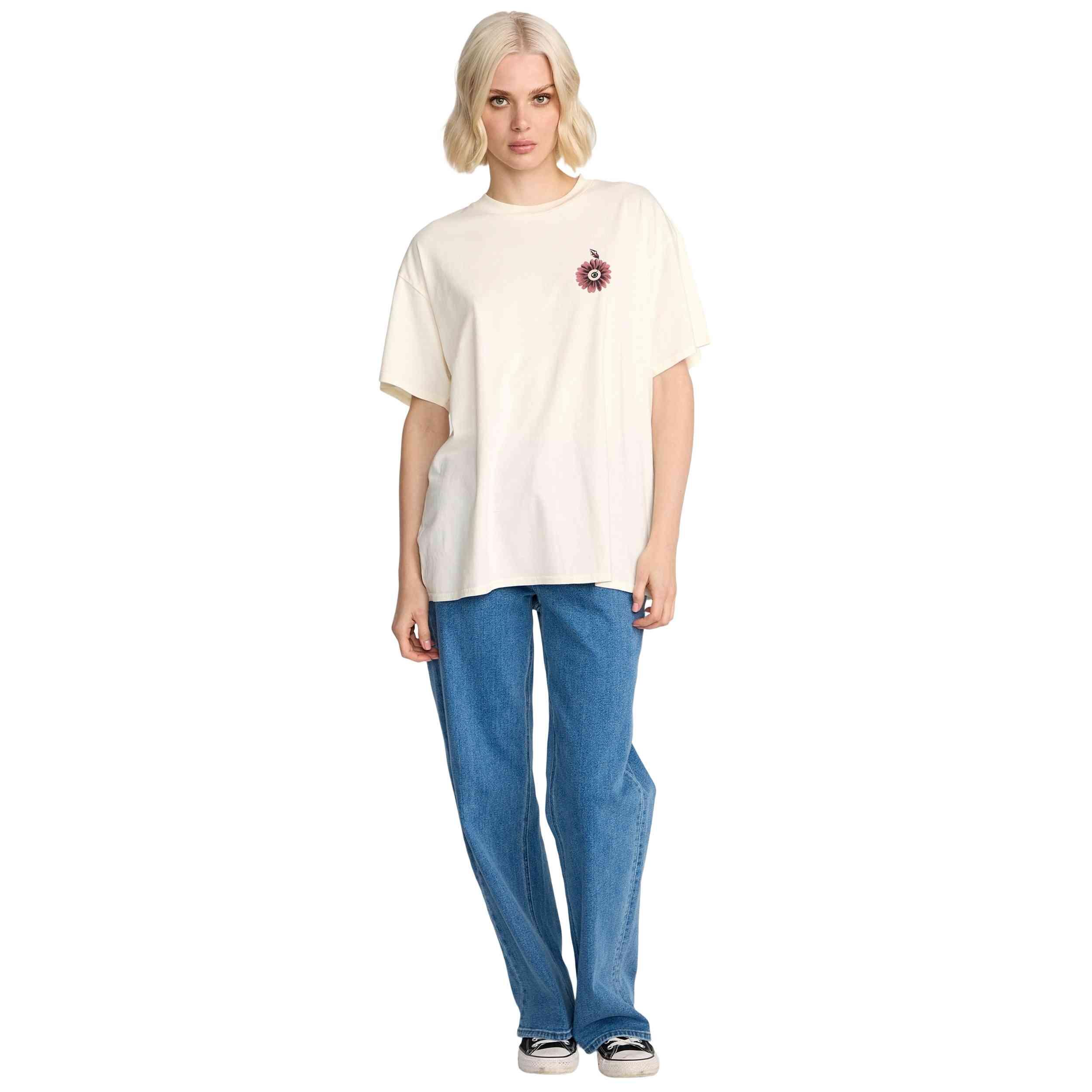 T-shirt Volcom modelo B3532504-BNE para mulheres 2/5