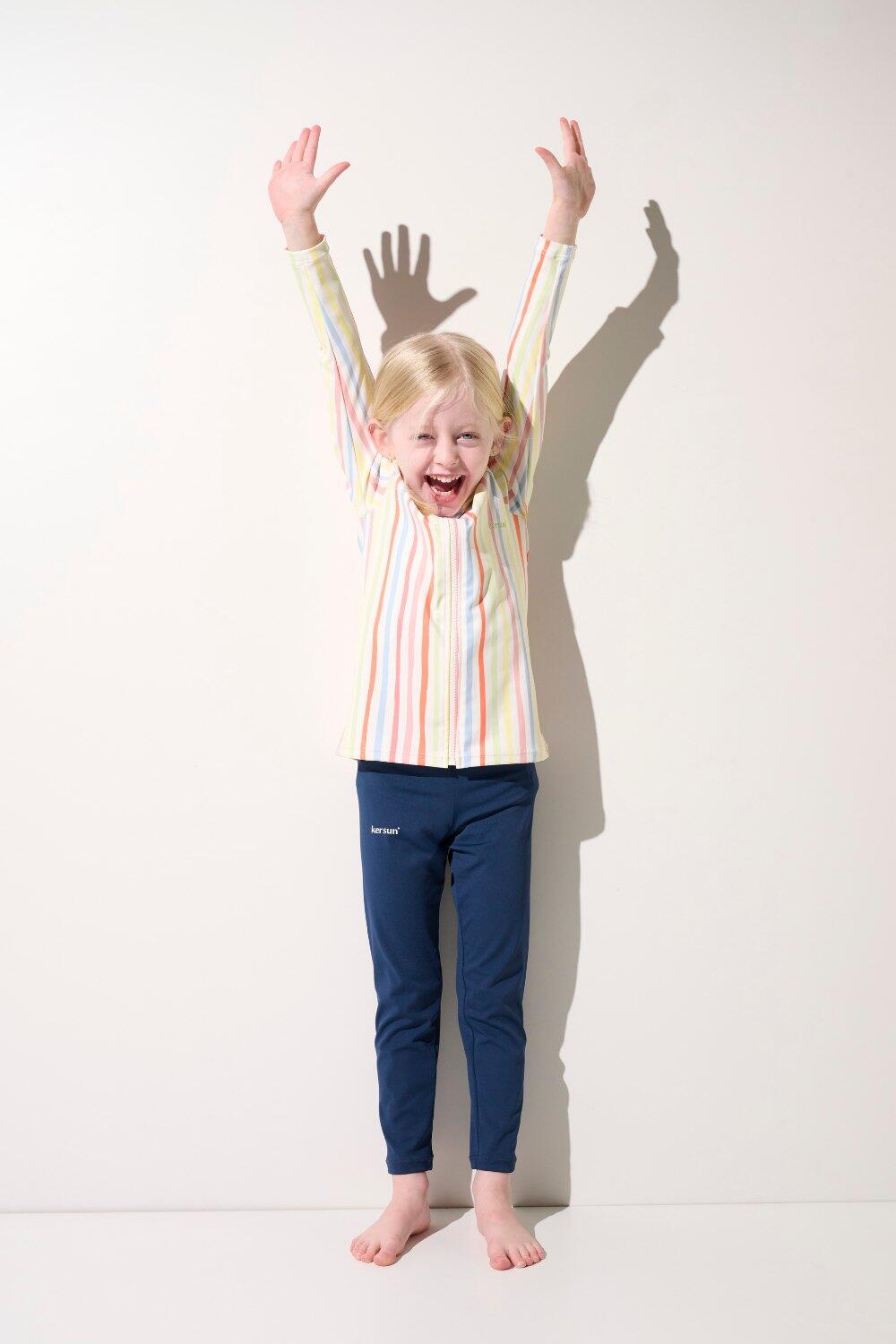 Veste de bain anti-UV Enfant (5-14 ans), Multicolore, Fidji, UPF 50+ 4/7