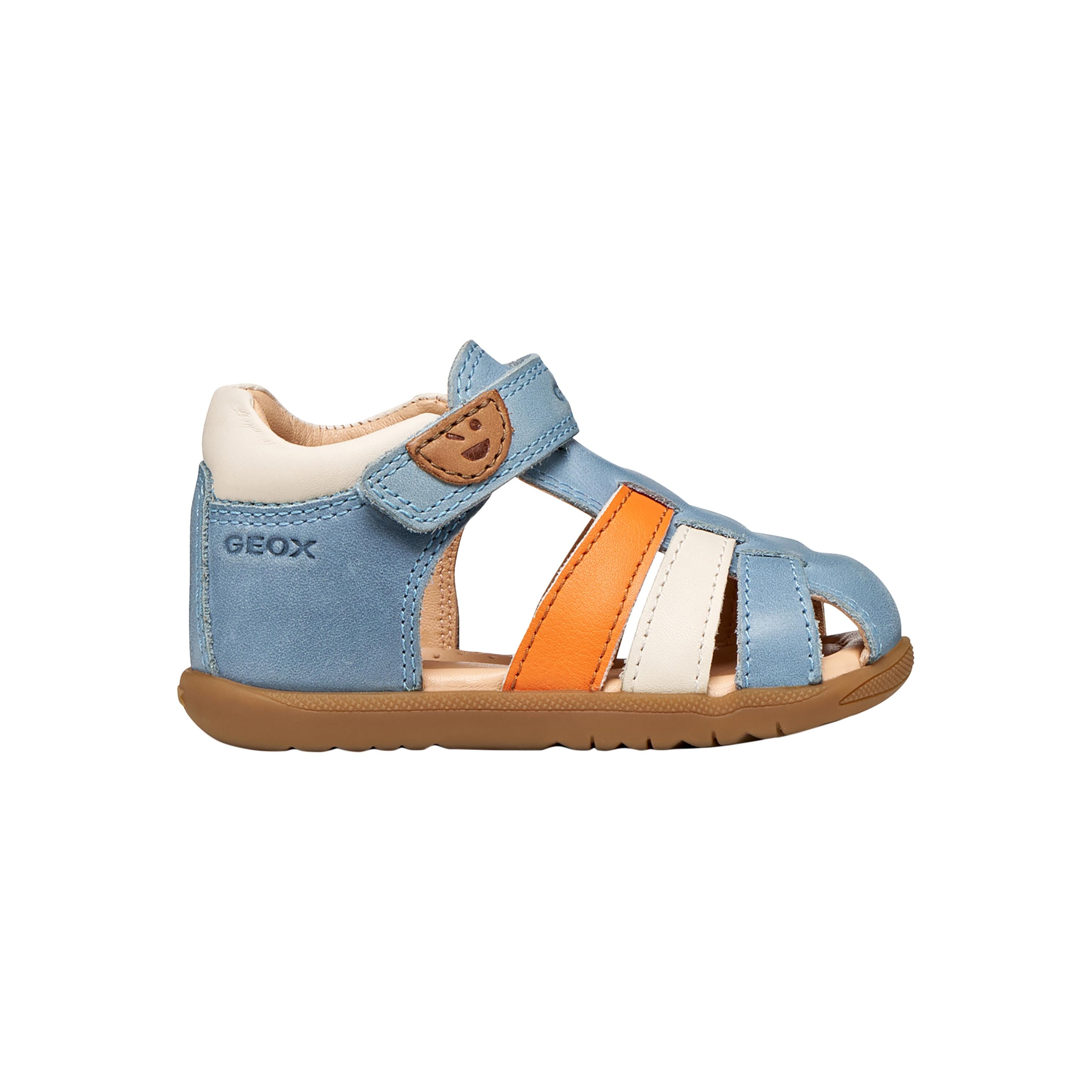 Sandale Cuir Enfant Geox Macchia B254VA 2/5