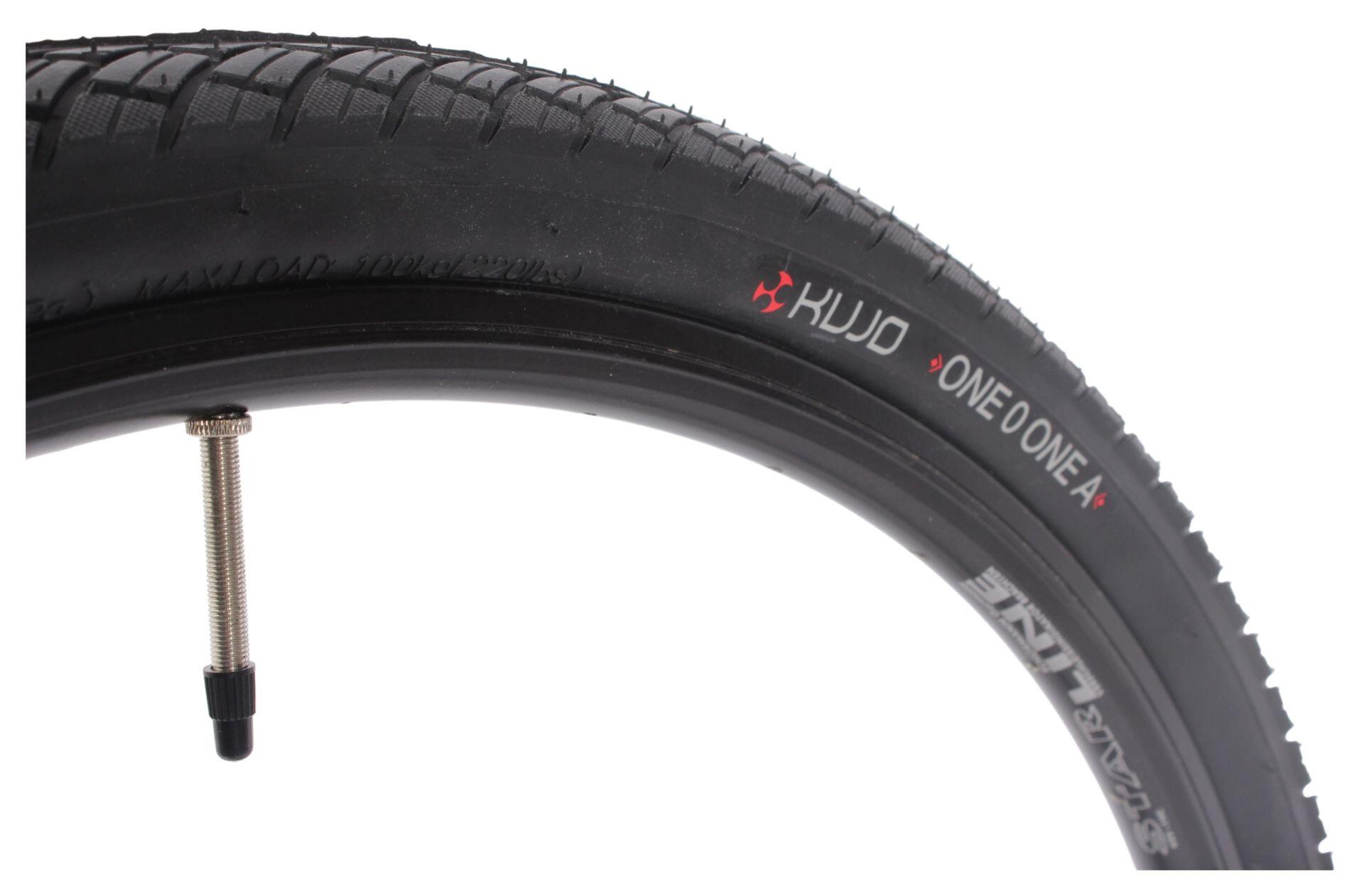 Set pneumatici bici KUJO ONE 0 ONE A 28 pollici / 700 x 1,50" / 38C + camera FV 6/7
