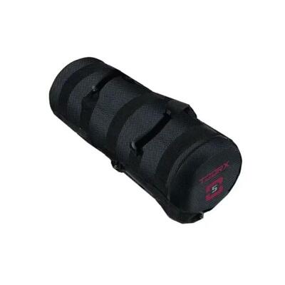 Powerbag met 6 hendels - 5kg - carbon look coating