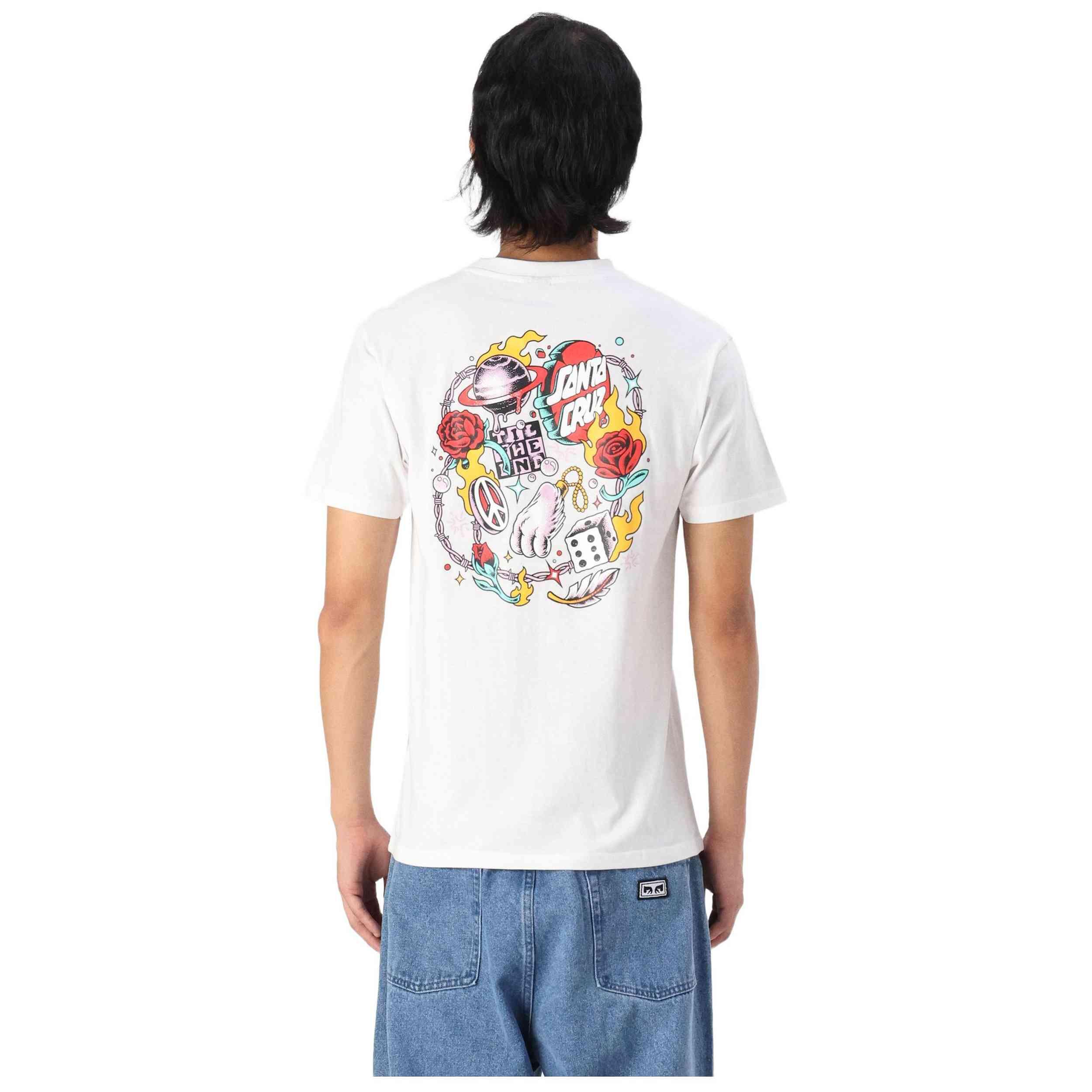 Maglia a maniche corte Santa cruz modello SCATEE11872 per uomini 2/5